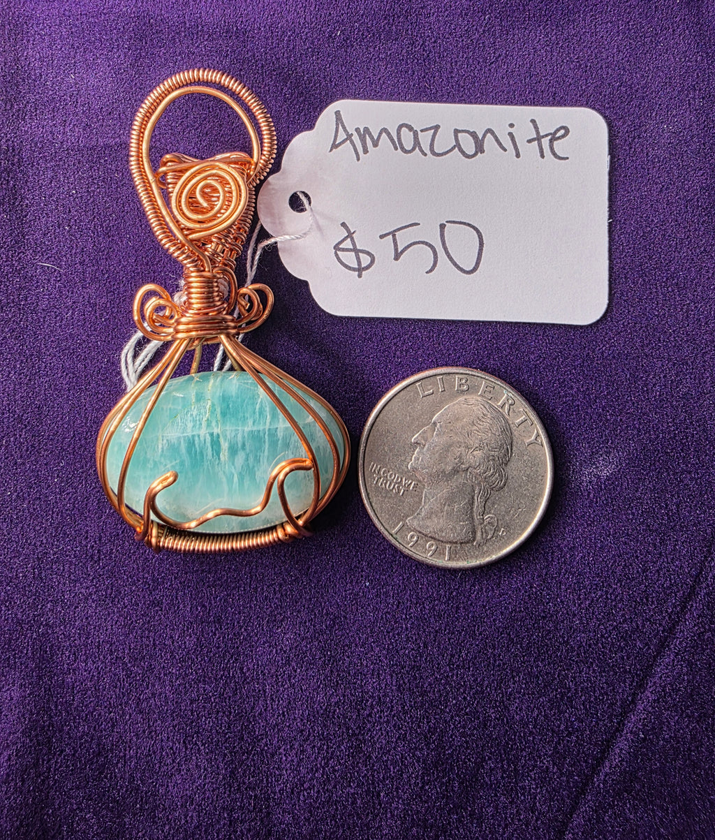 Amazonite Pendant