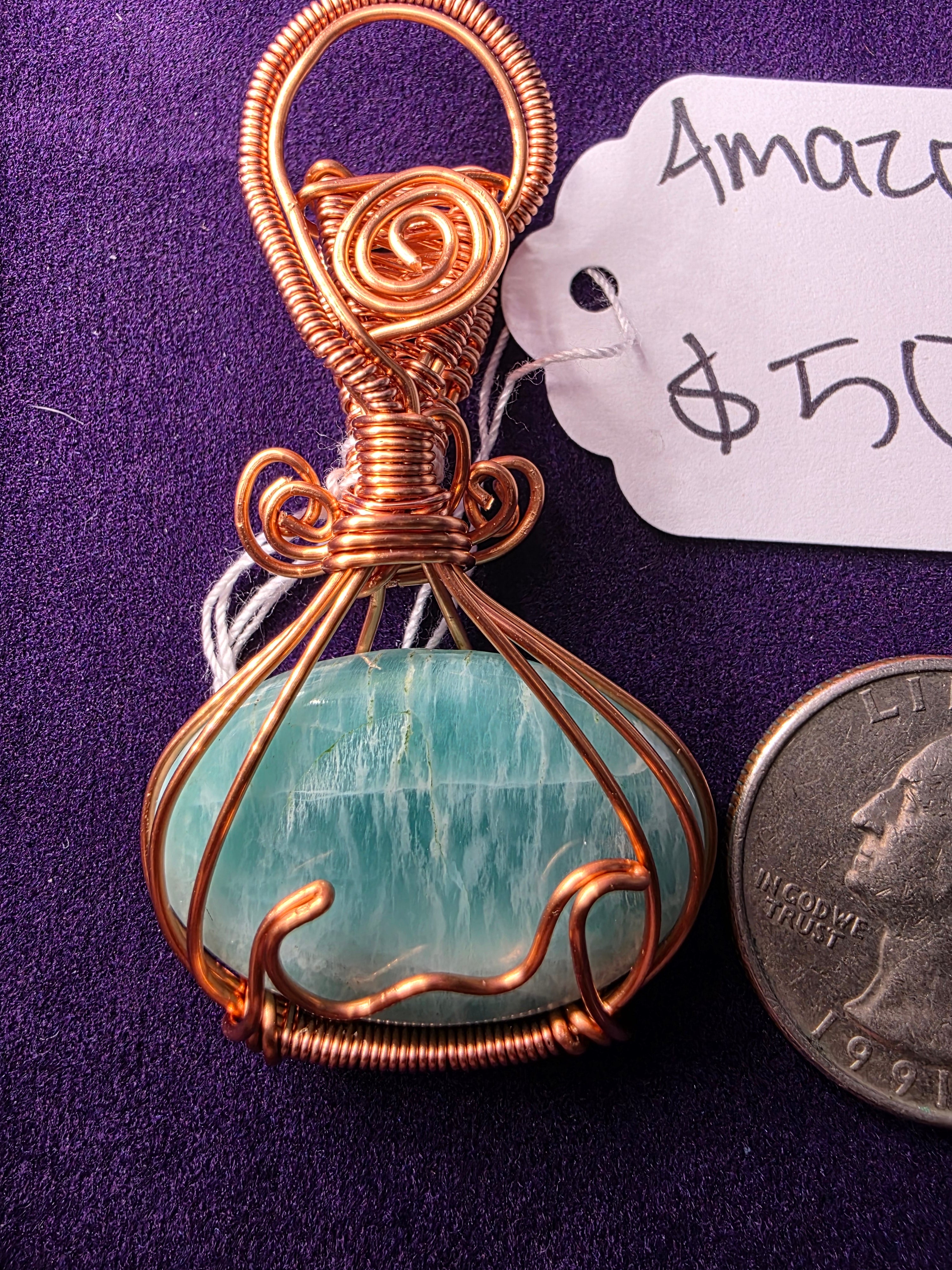 Amazonite Pendant