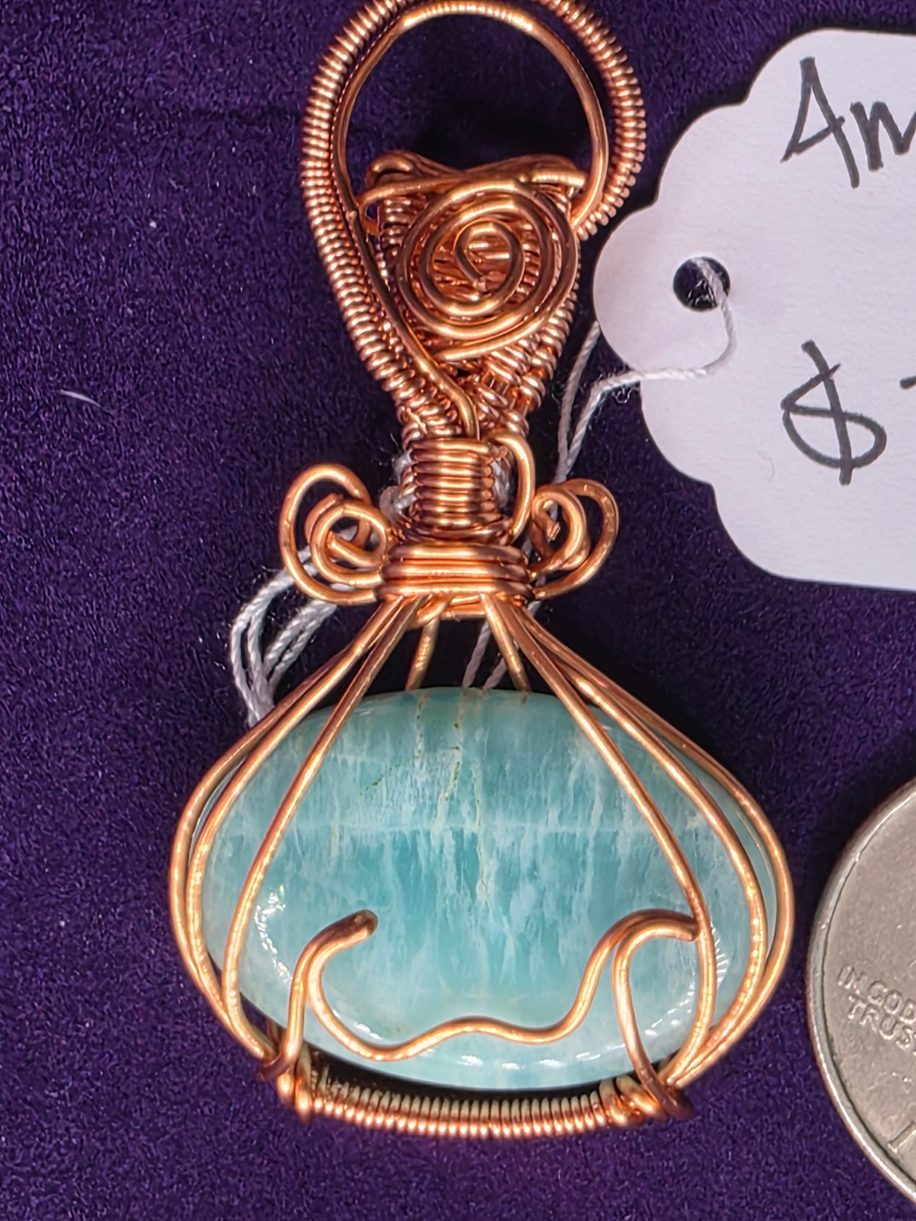 Amazonite Pendant