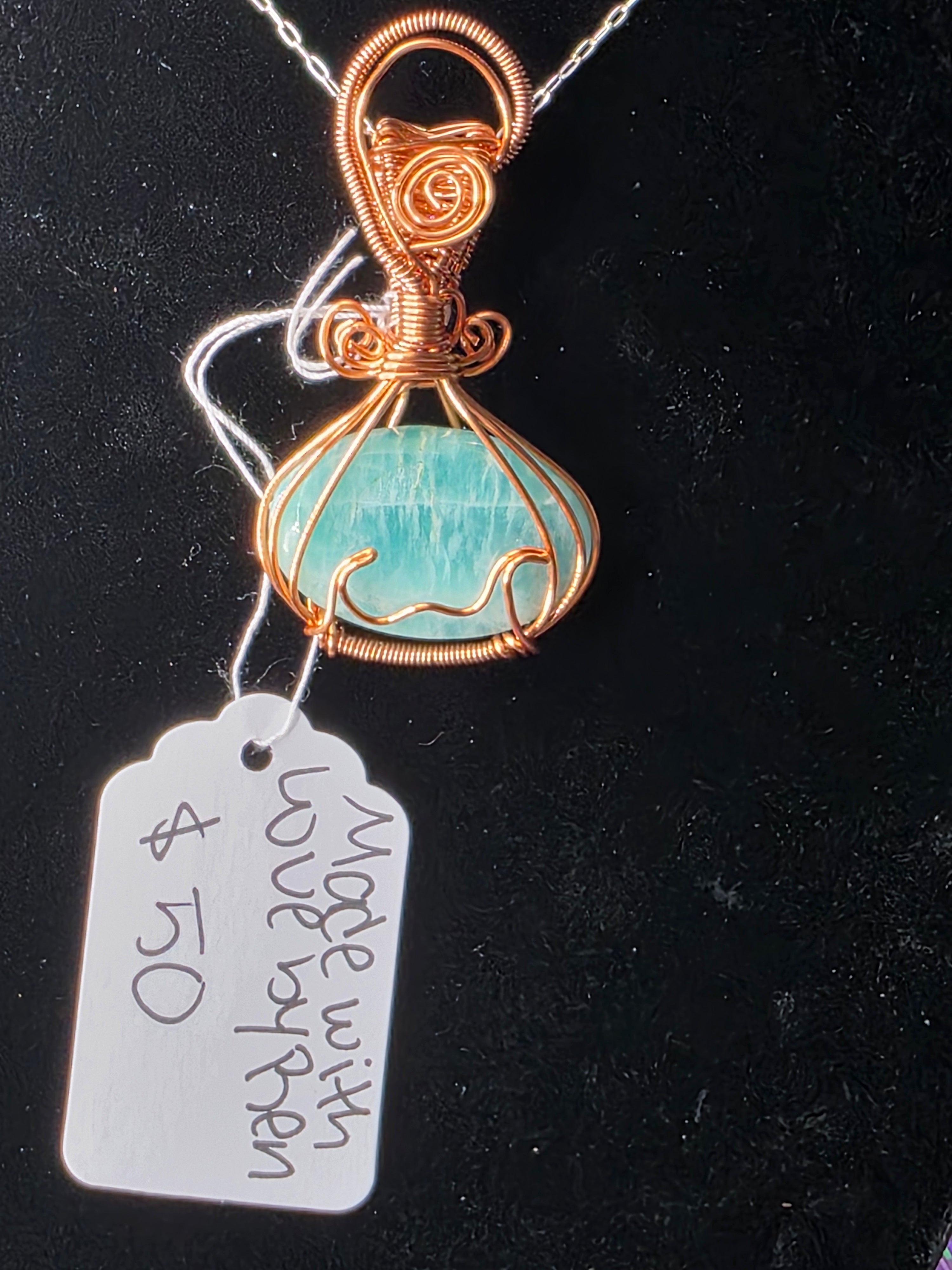Amazonite Pendant