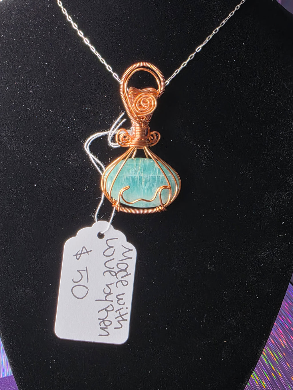 Amazonite Pendant