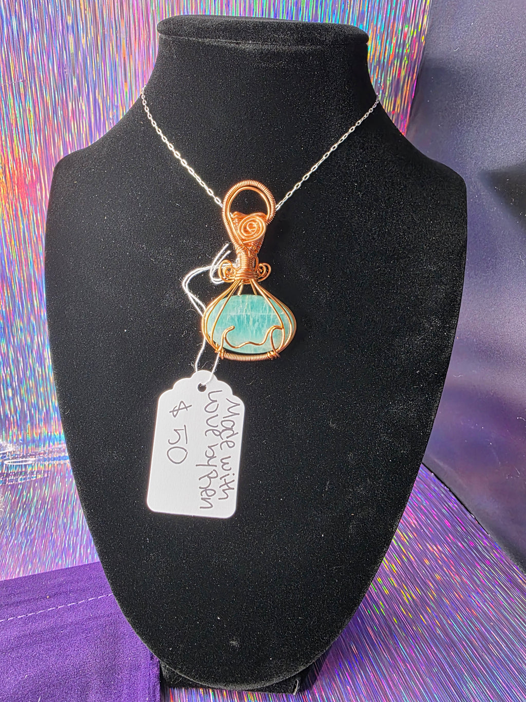 Amazonite Pendant