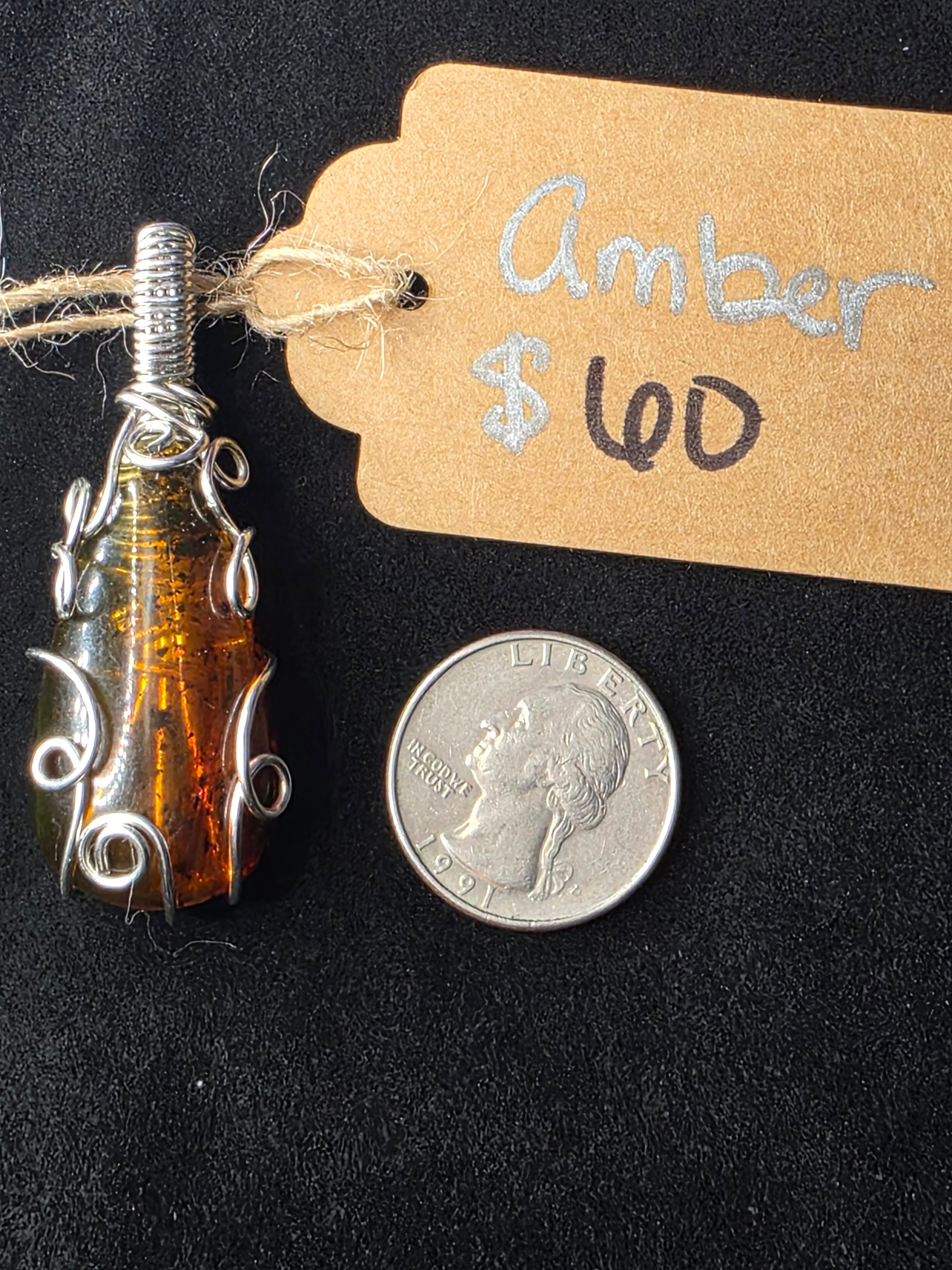 Amber Pendant