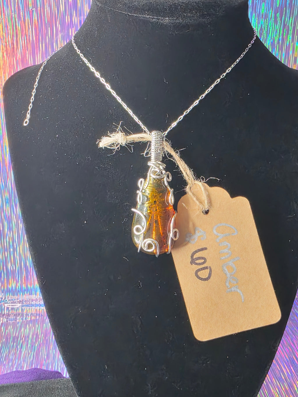 Amber Pendant