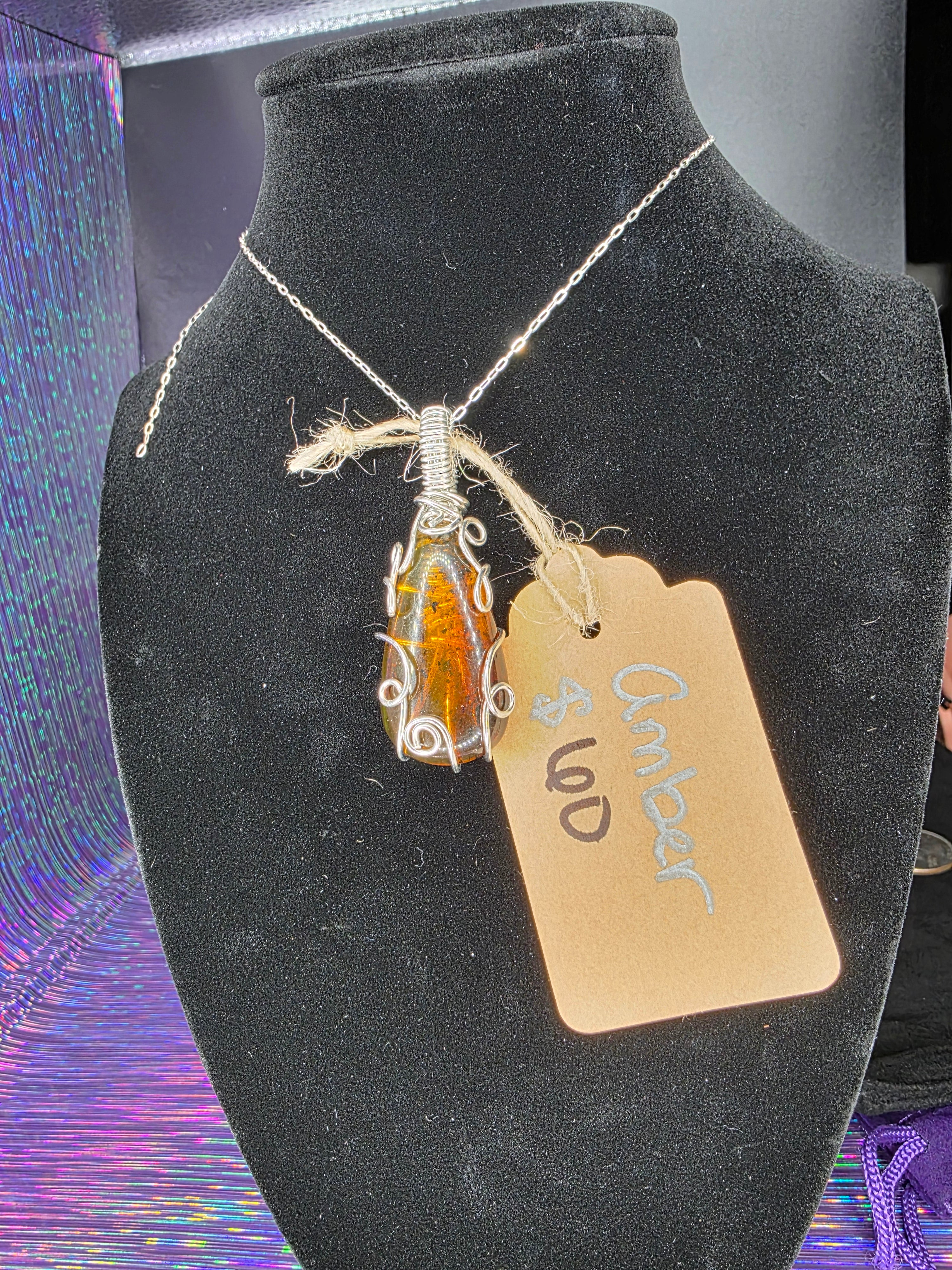 Amber Pendant