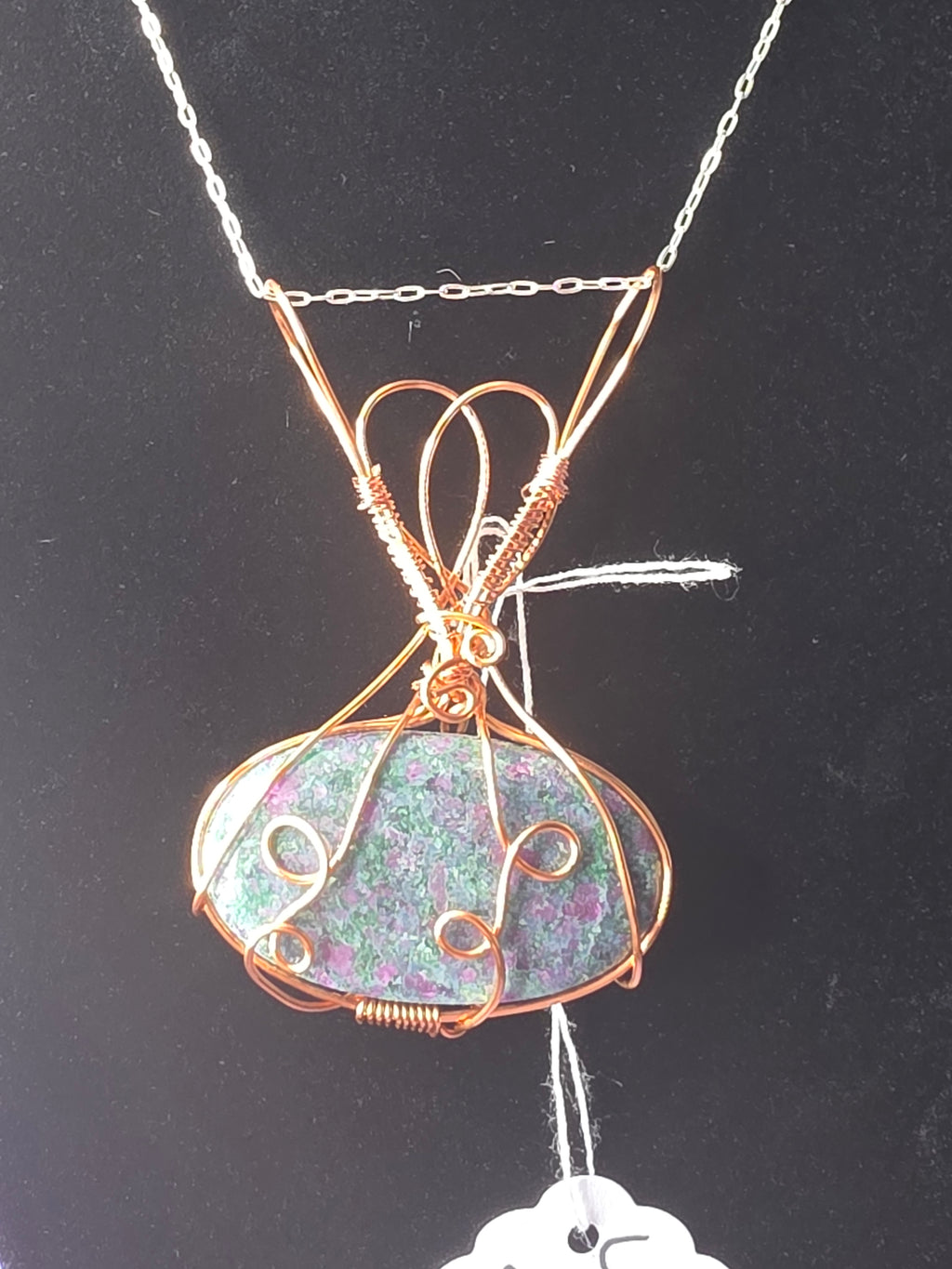 Ruby in Kyanite Pendant