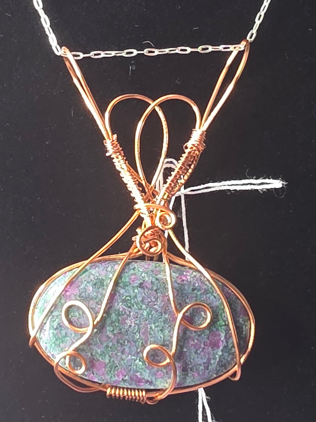 Ruby in Kyanite Pendant