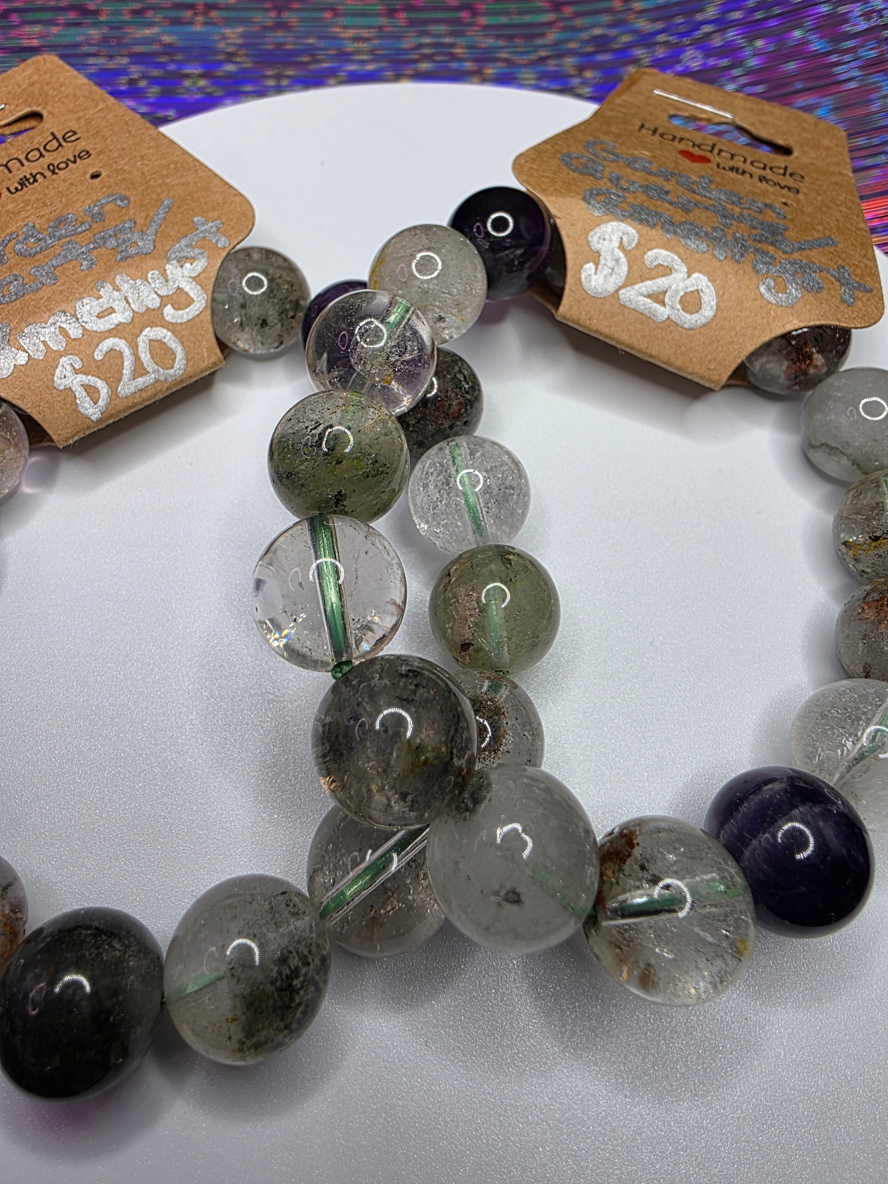 Amethyst Garden Quartz Bracelet