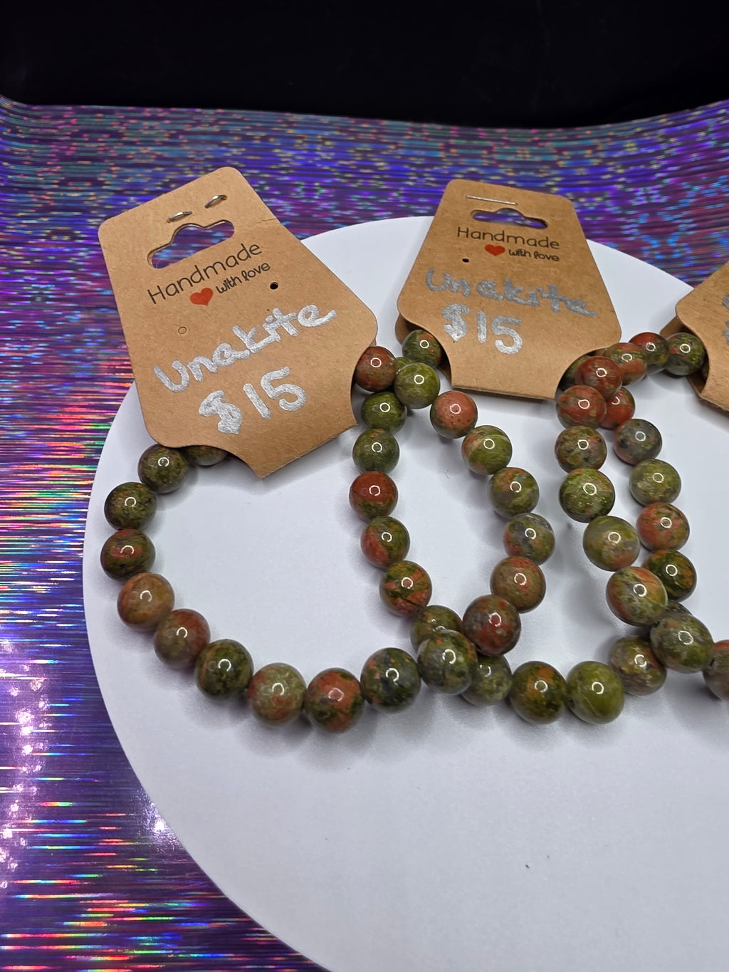 Unakite Bracelet