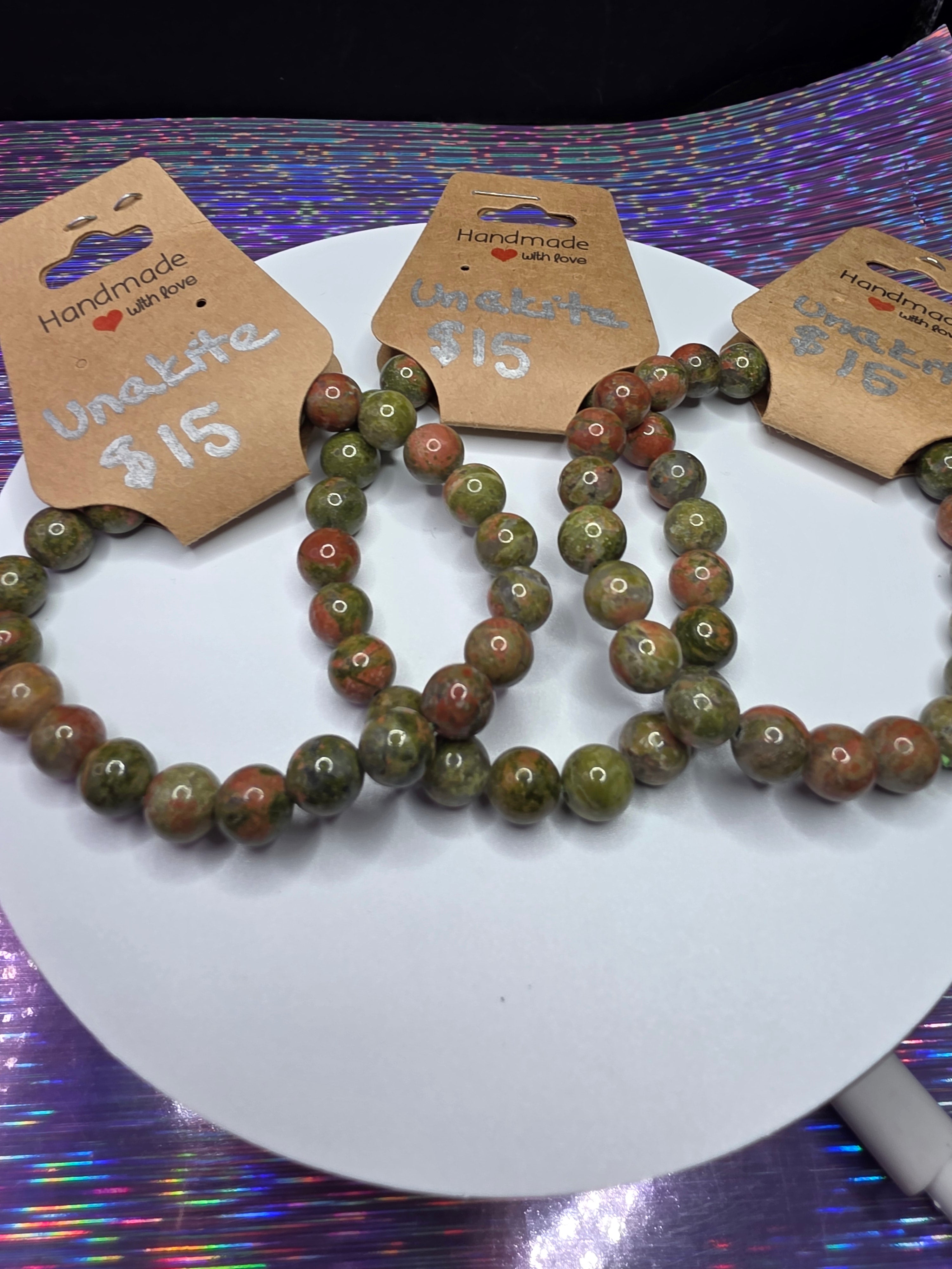 Unakite Bracelet