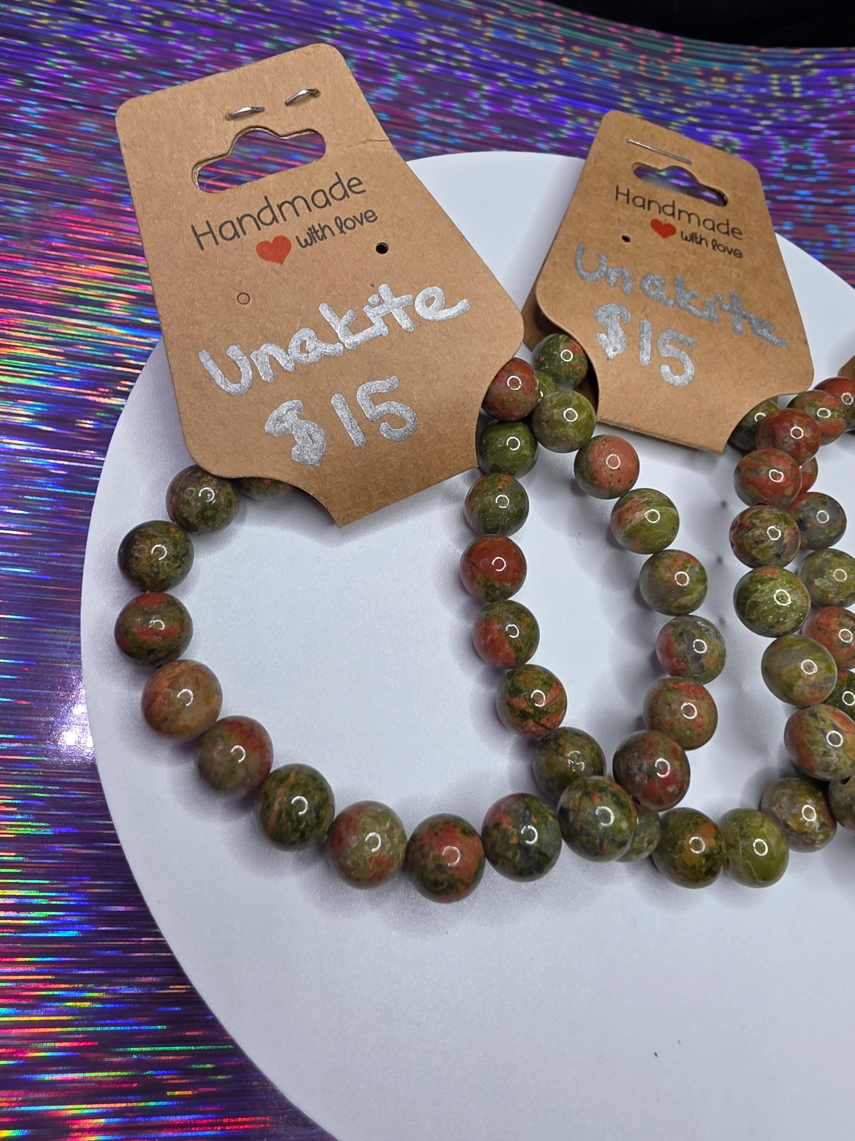 Unakite Bracelet