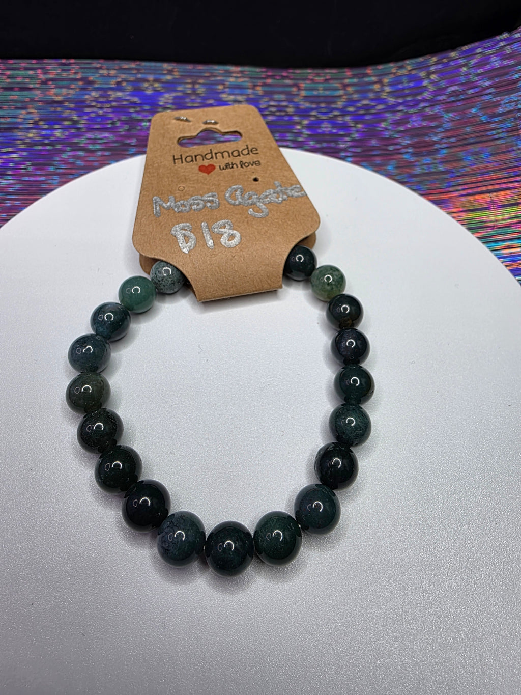 Moss Agate Bracelet
