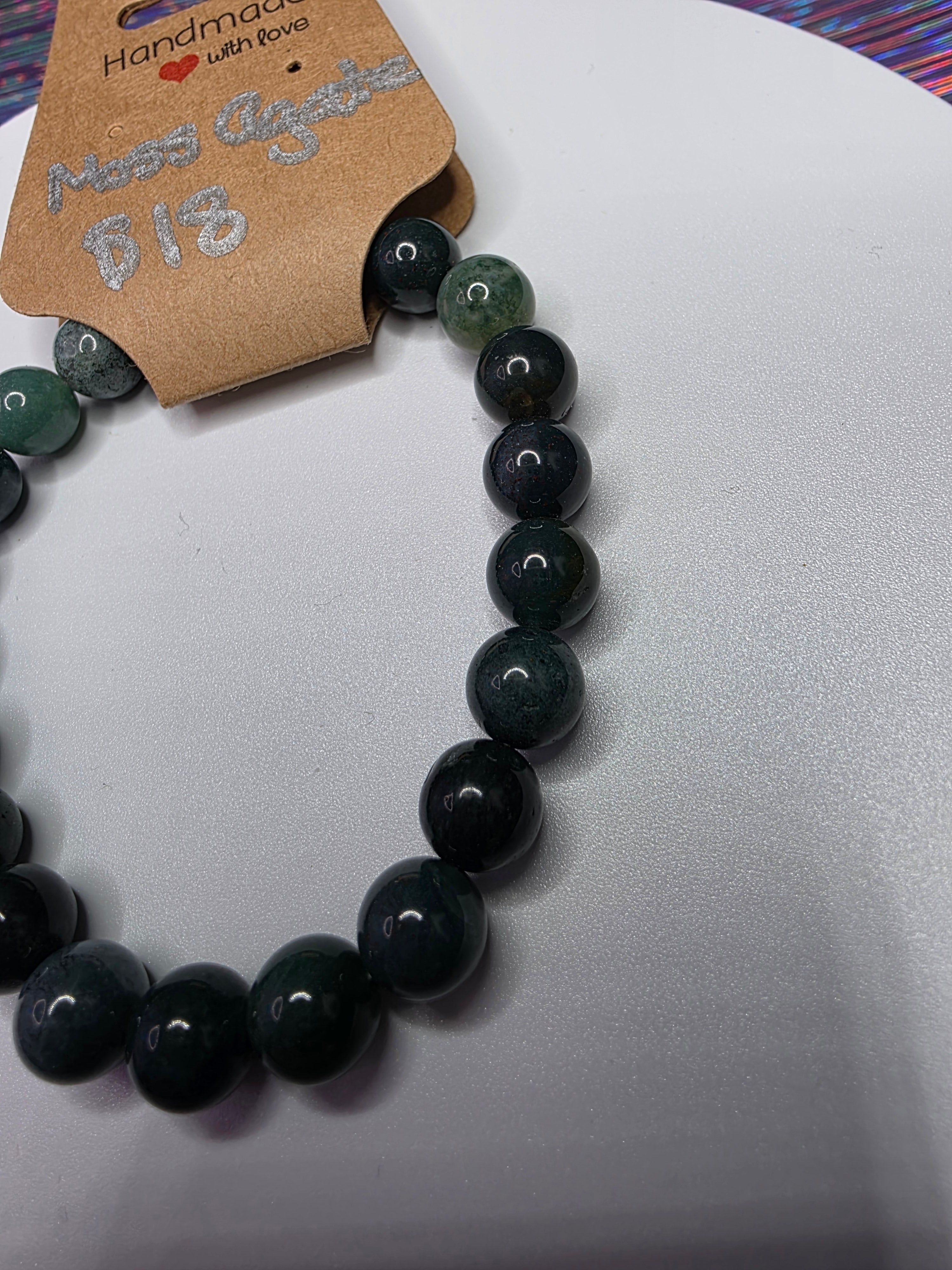 Moss Agate Bracelet