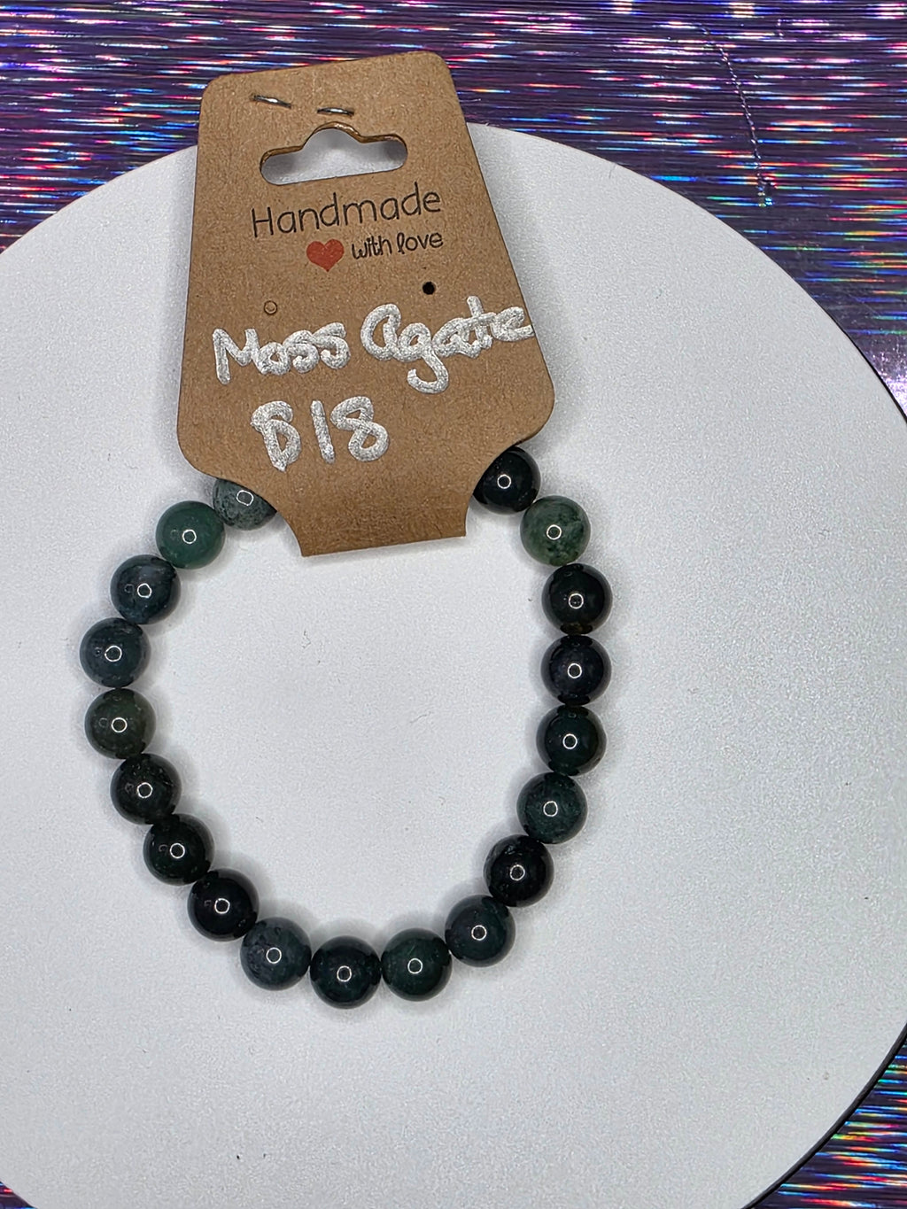 Moss Agate Bracelet