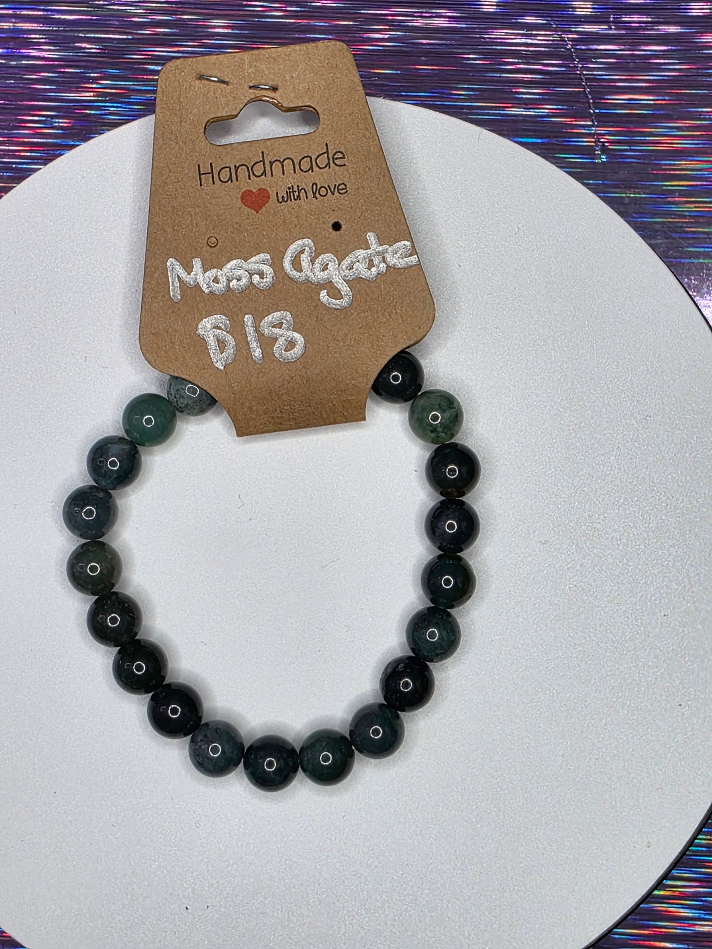 Moss Agate Bracelet