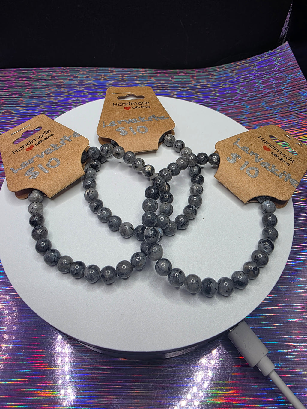 Larvikite Bracelet