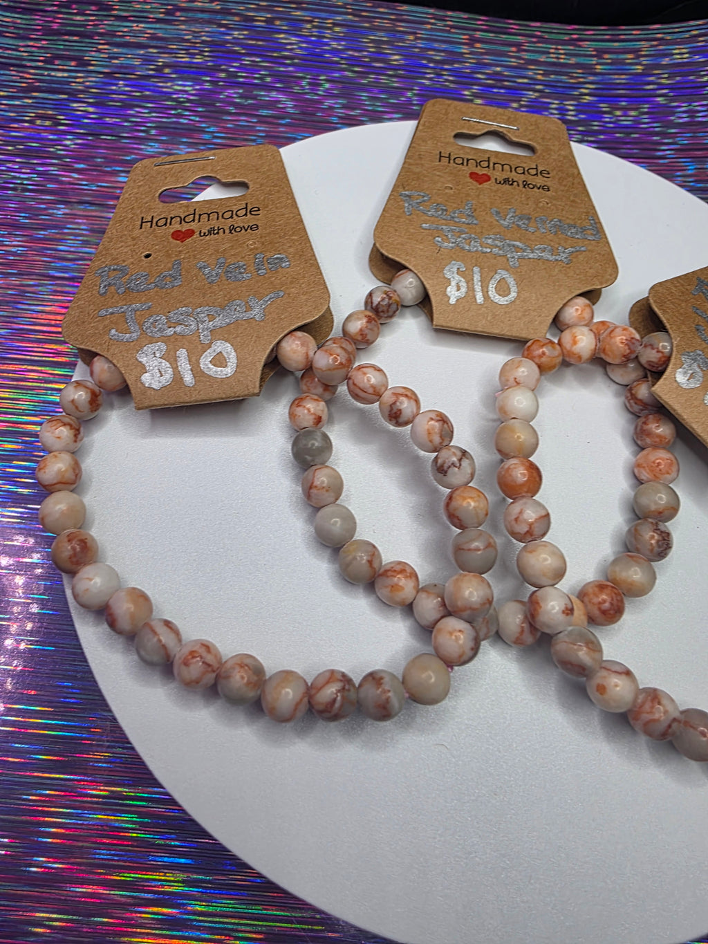 Red Vein Jasper Bracelet