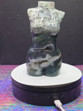 Moss Agate Goddess Body