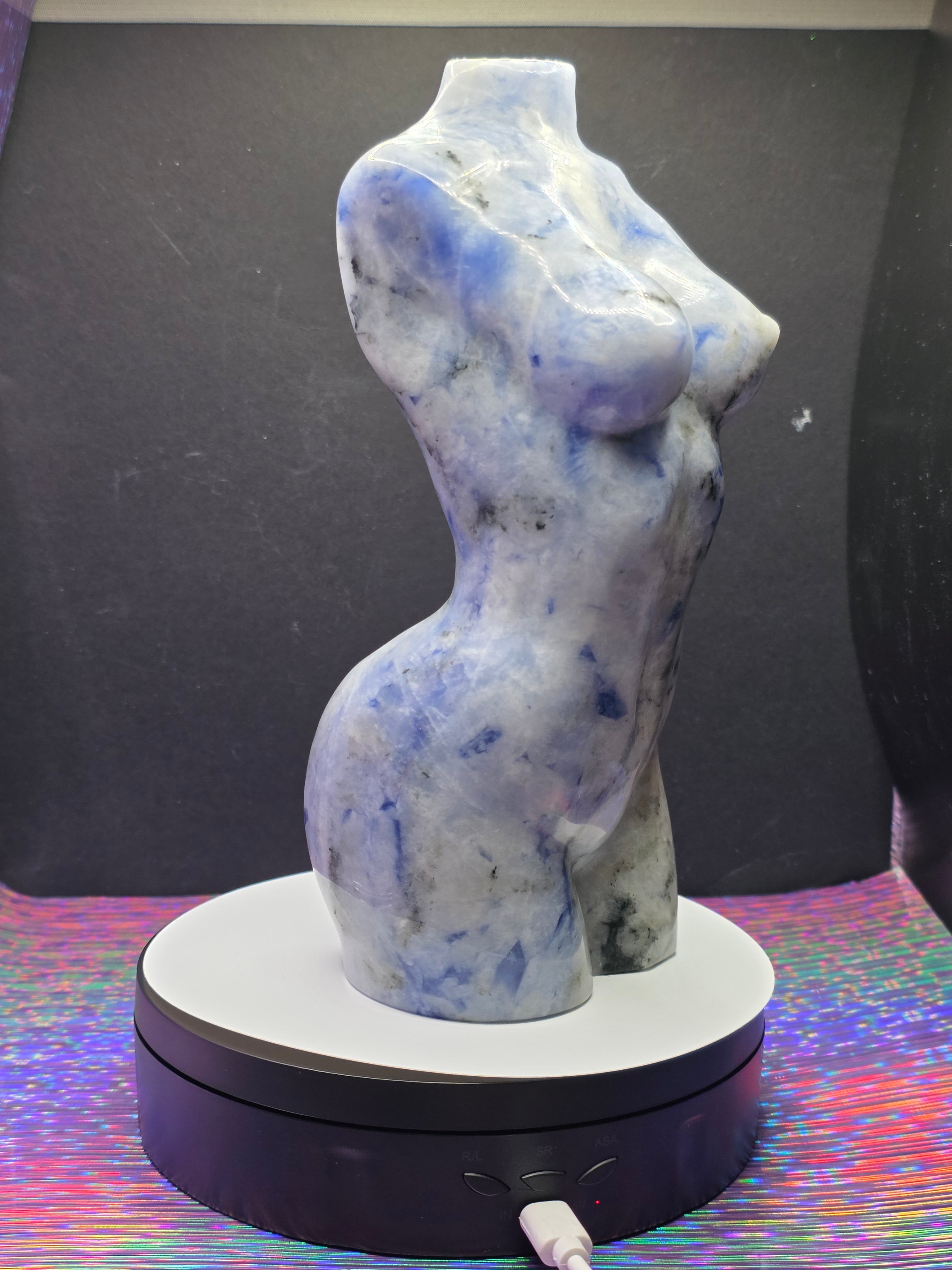 Large Sodalite Goddess Body