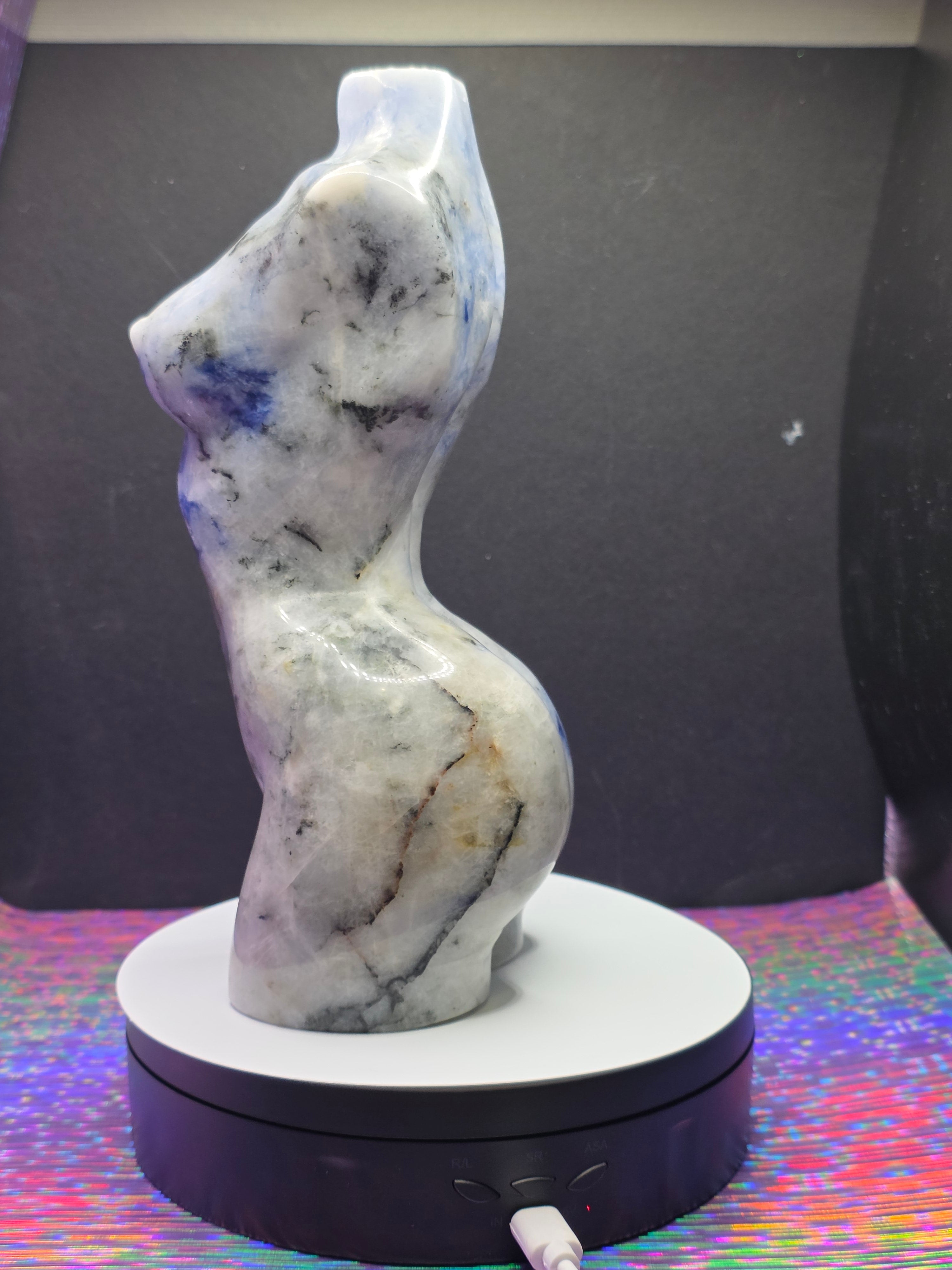 Large Sodalite Goddess Body