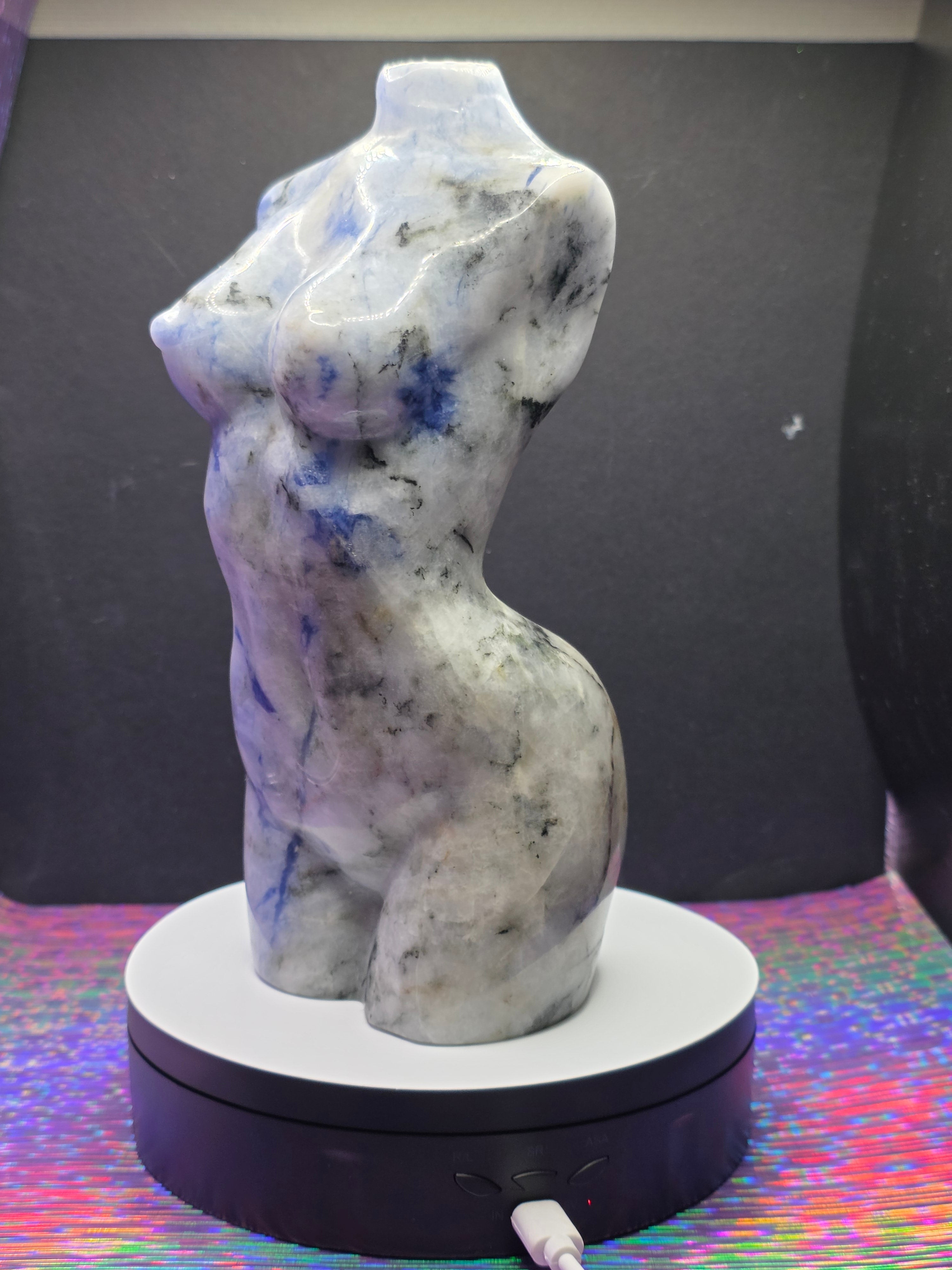 Large Sodalite Goddess Body
