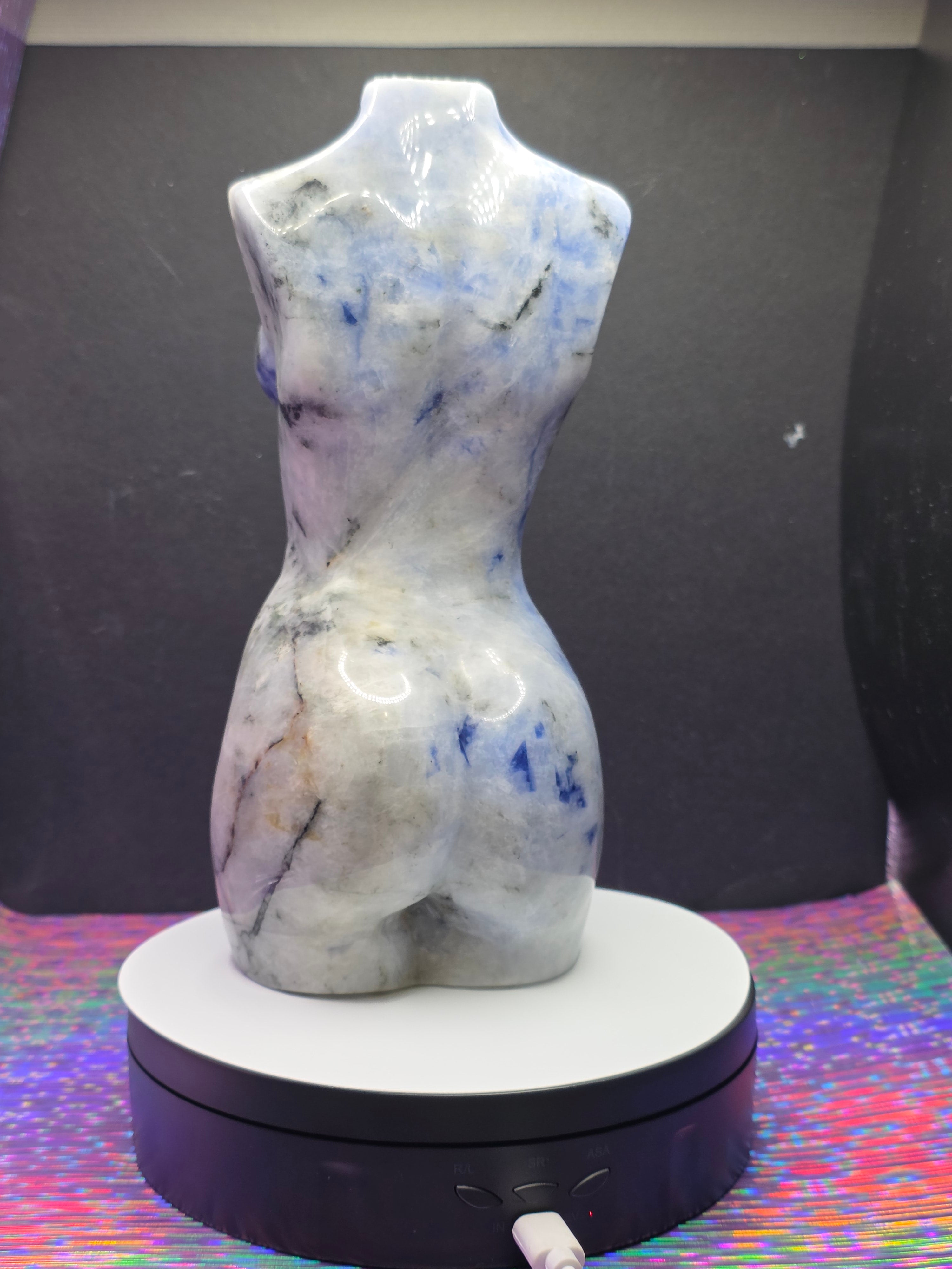 Large Sodalite Goddess Body