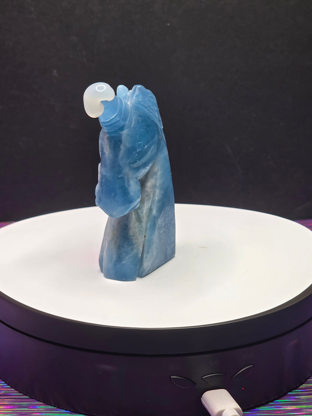 Dark Blue Aquamarine Unicorn