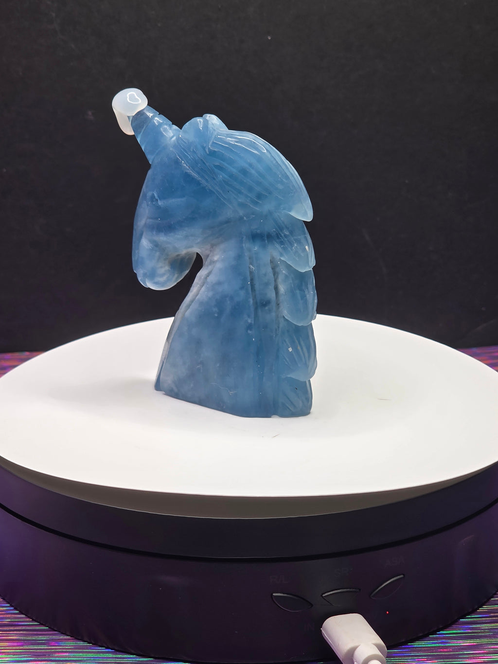 Dark Blue Aquamarine Unicorn