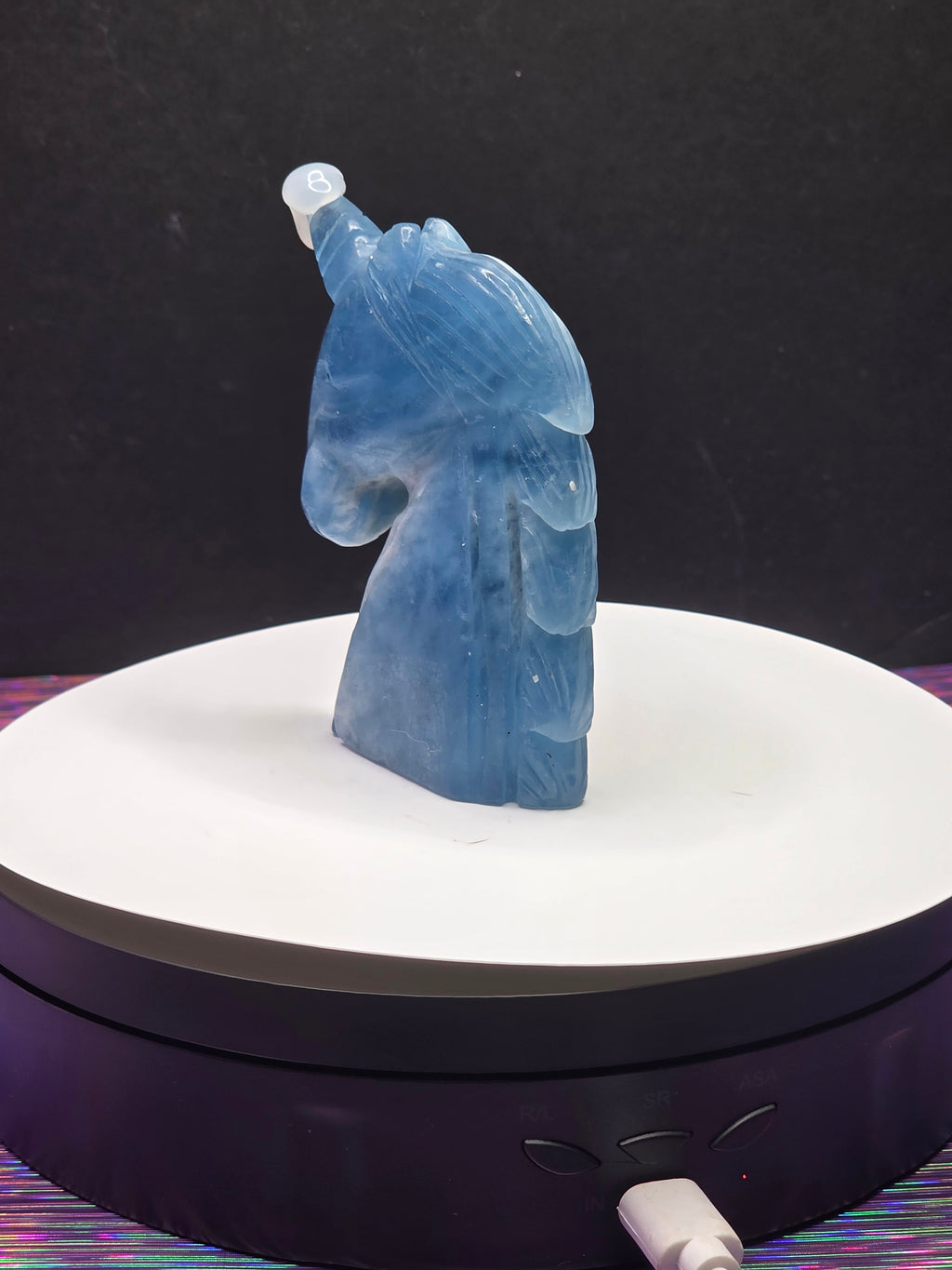 Dark Blue Aquamarine Unicorn