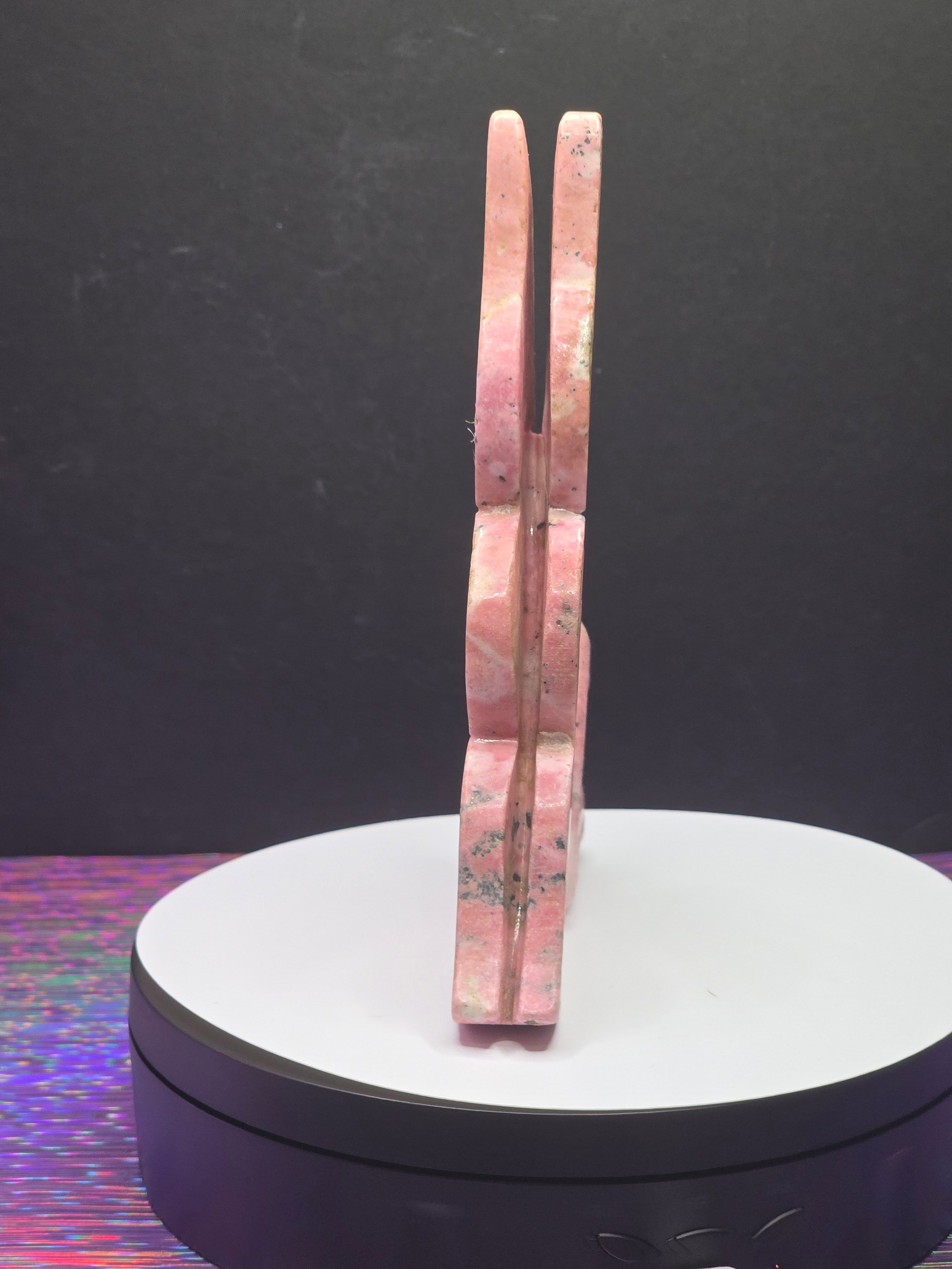Large Peruvian Rhodonite Fairy