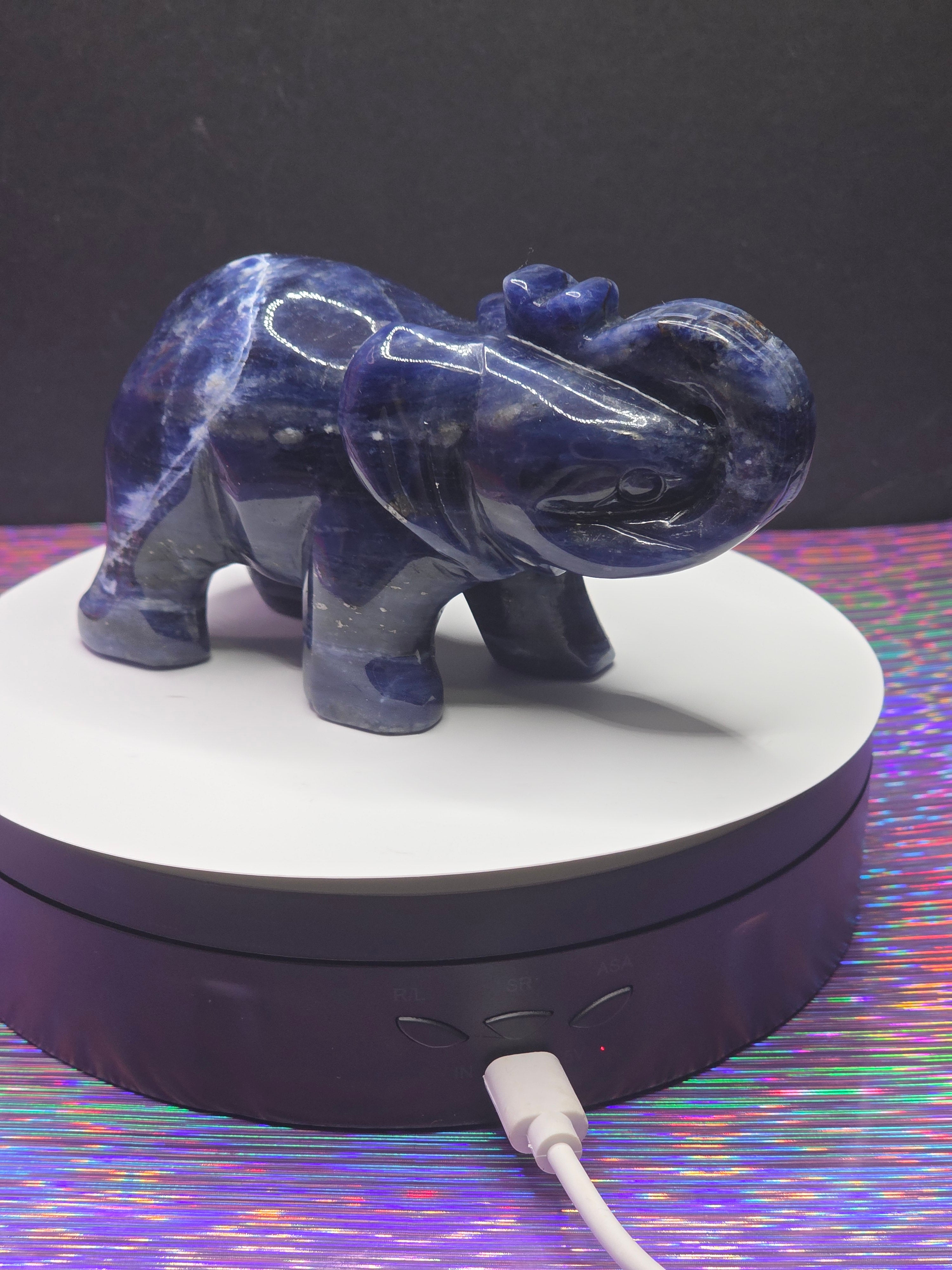 Sodalite Elephant