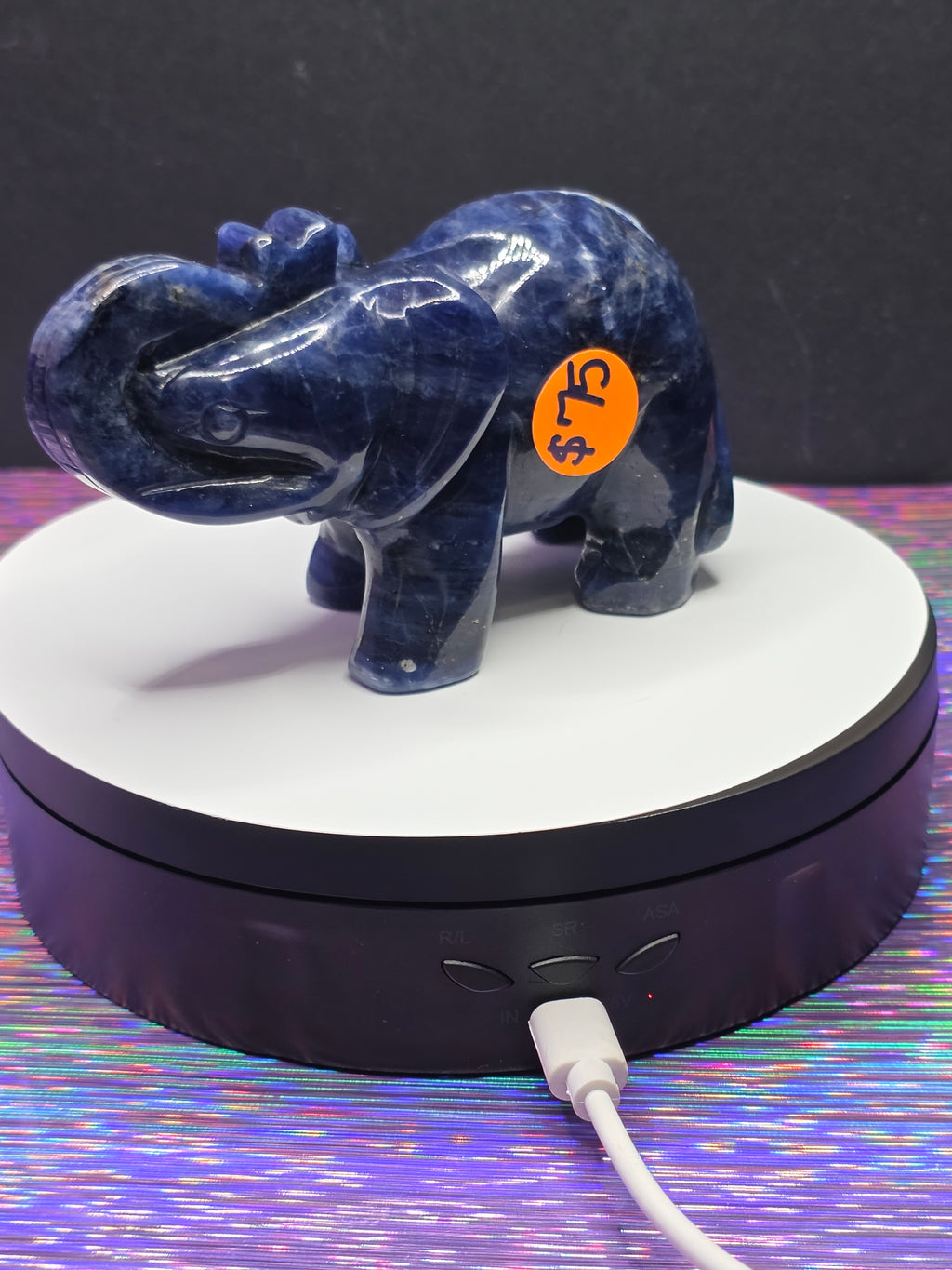 Sodalite Elephant
