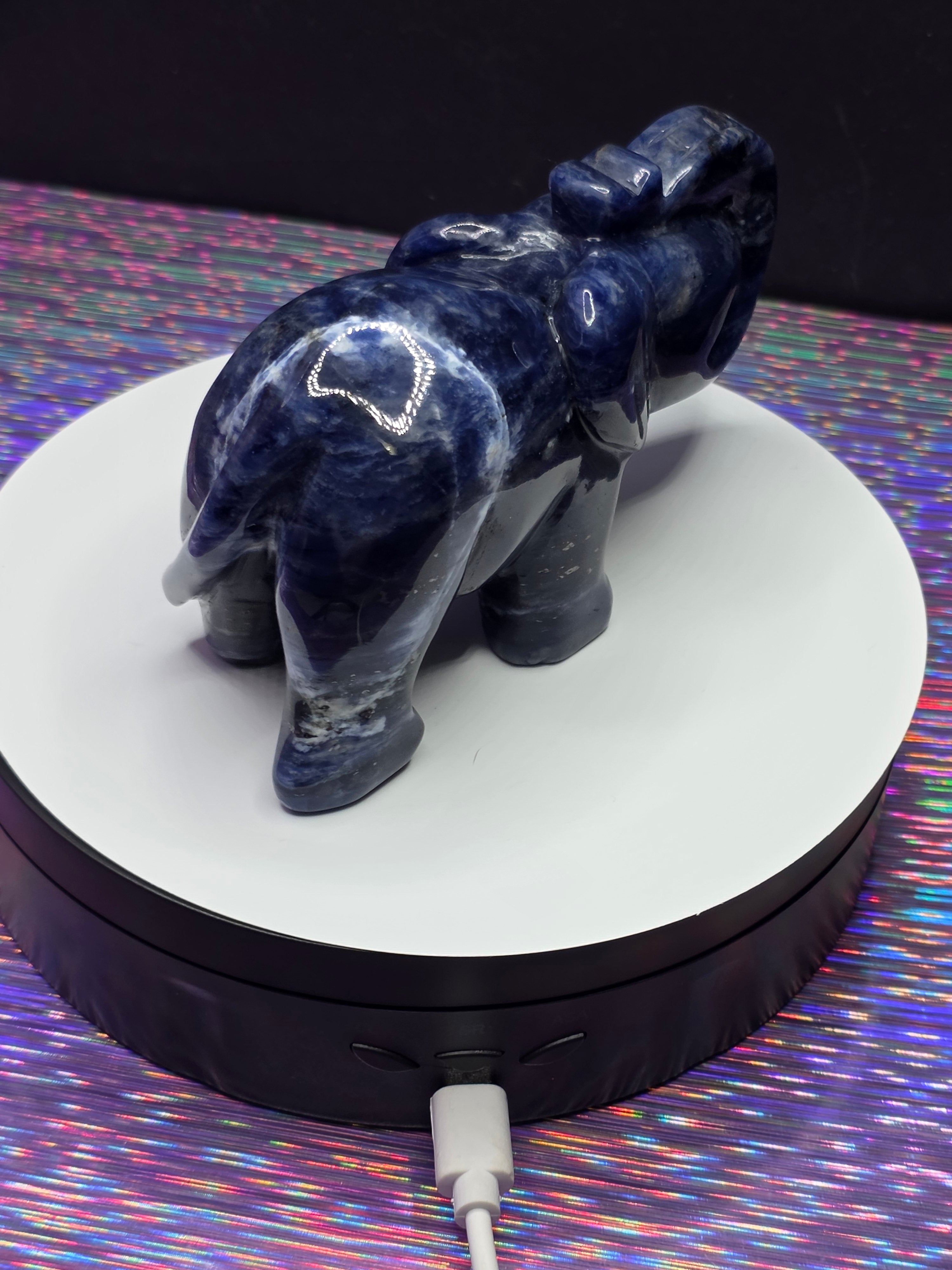 Sodalite Elephant