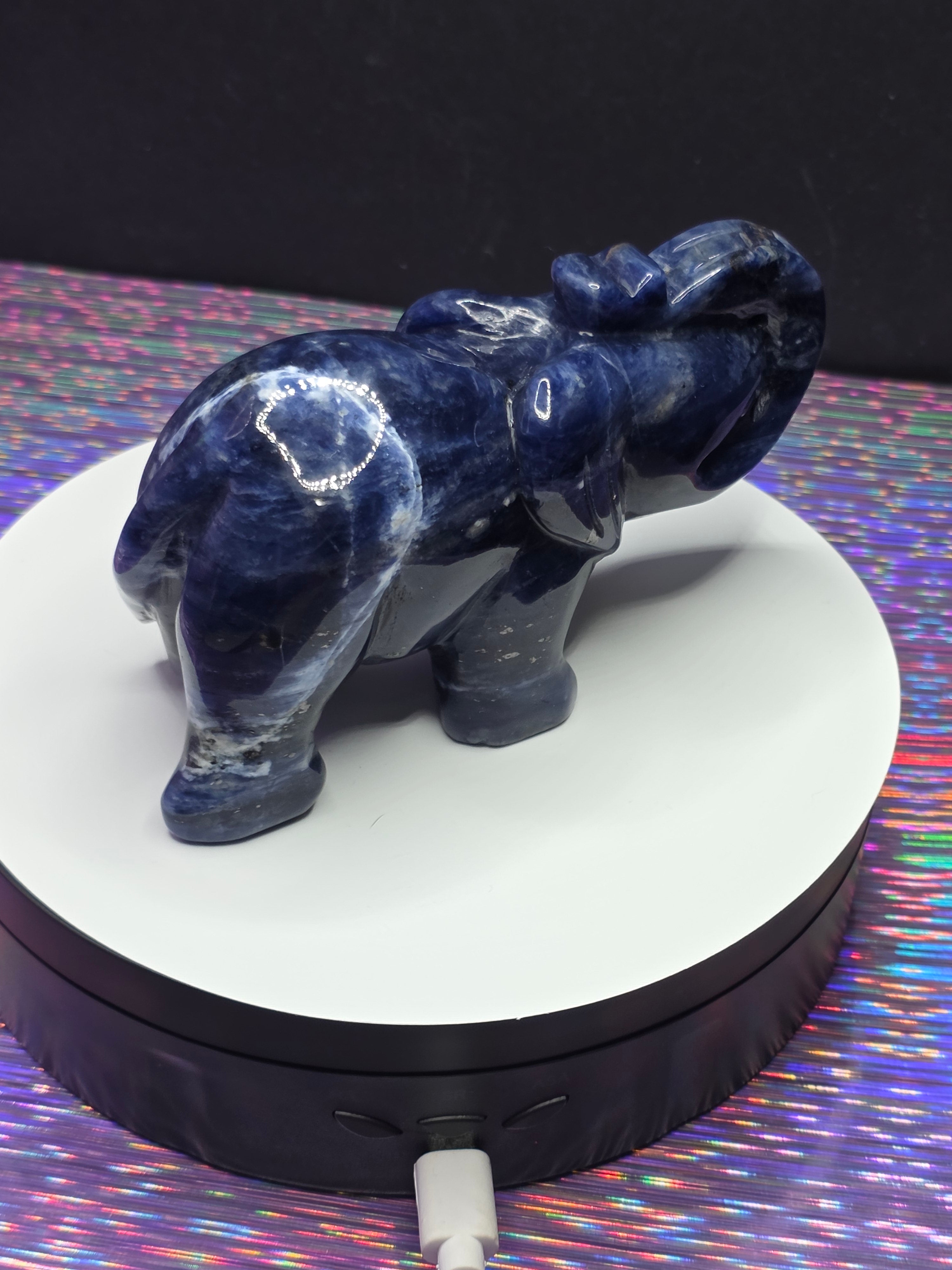 Sodalite Elephant