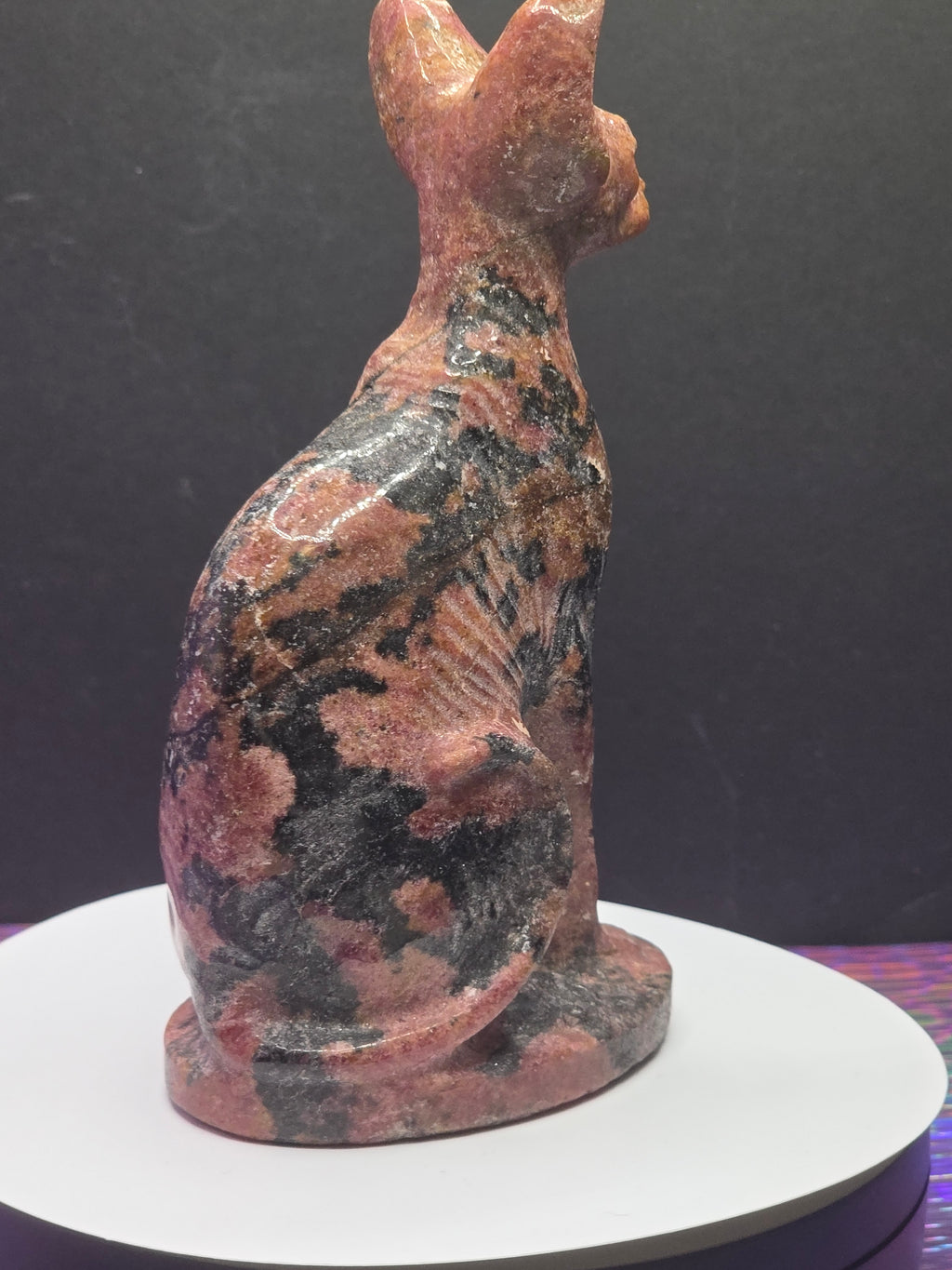 Rhodonite Sphynx Cat
