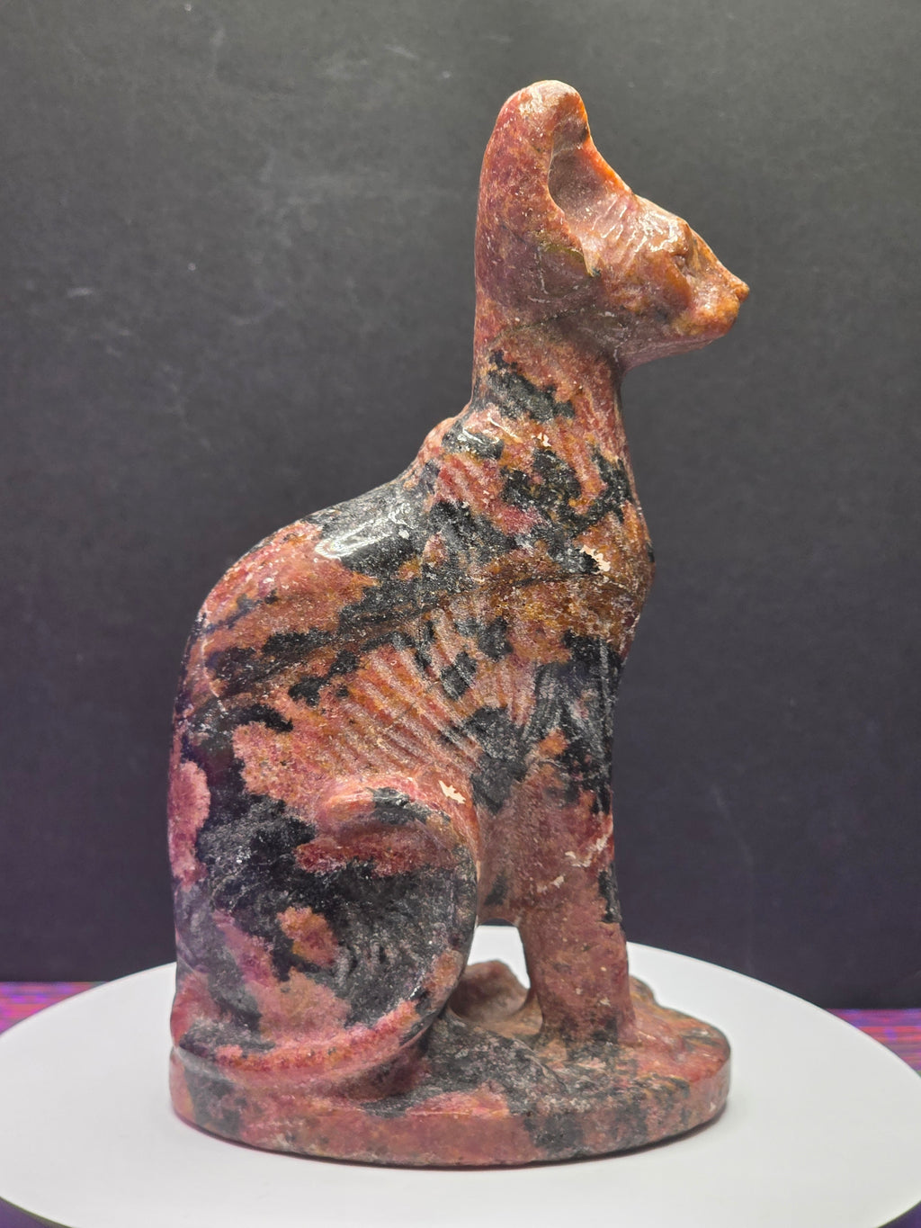 Rhodonite Sphynx Cat
