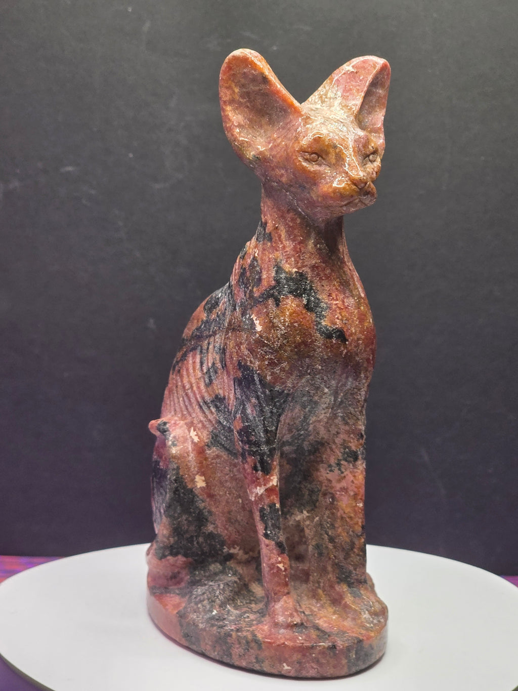 Rhodonite Sphynx Cat