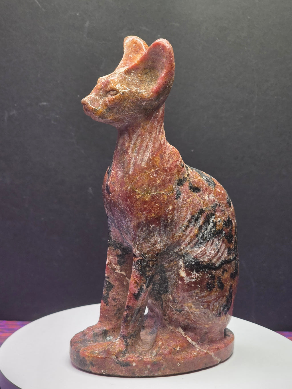 Rhodonite Sphynx Cat