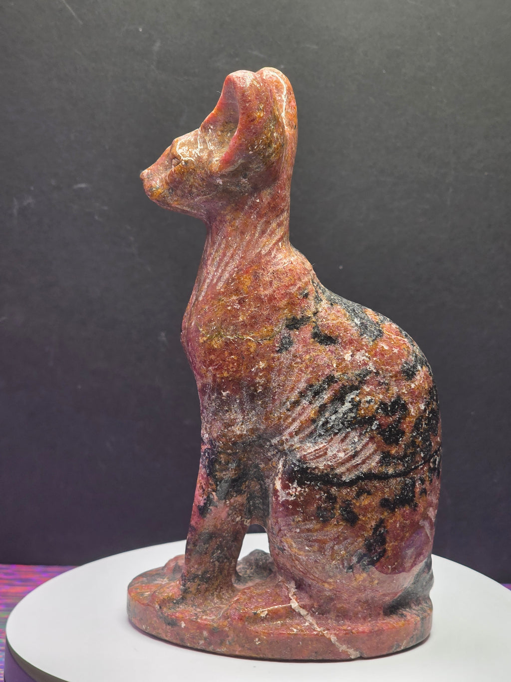 Rhodonite Sphynx Cat