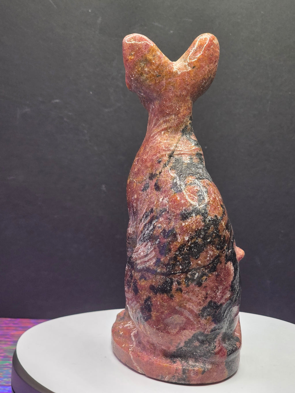 Rhodonite Sphynx Cat