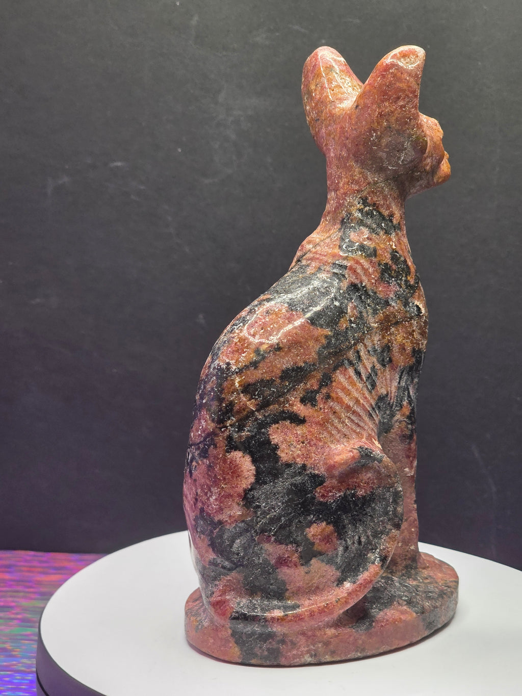 Rhodonite Sphynx Cat