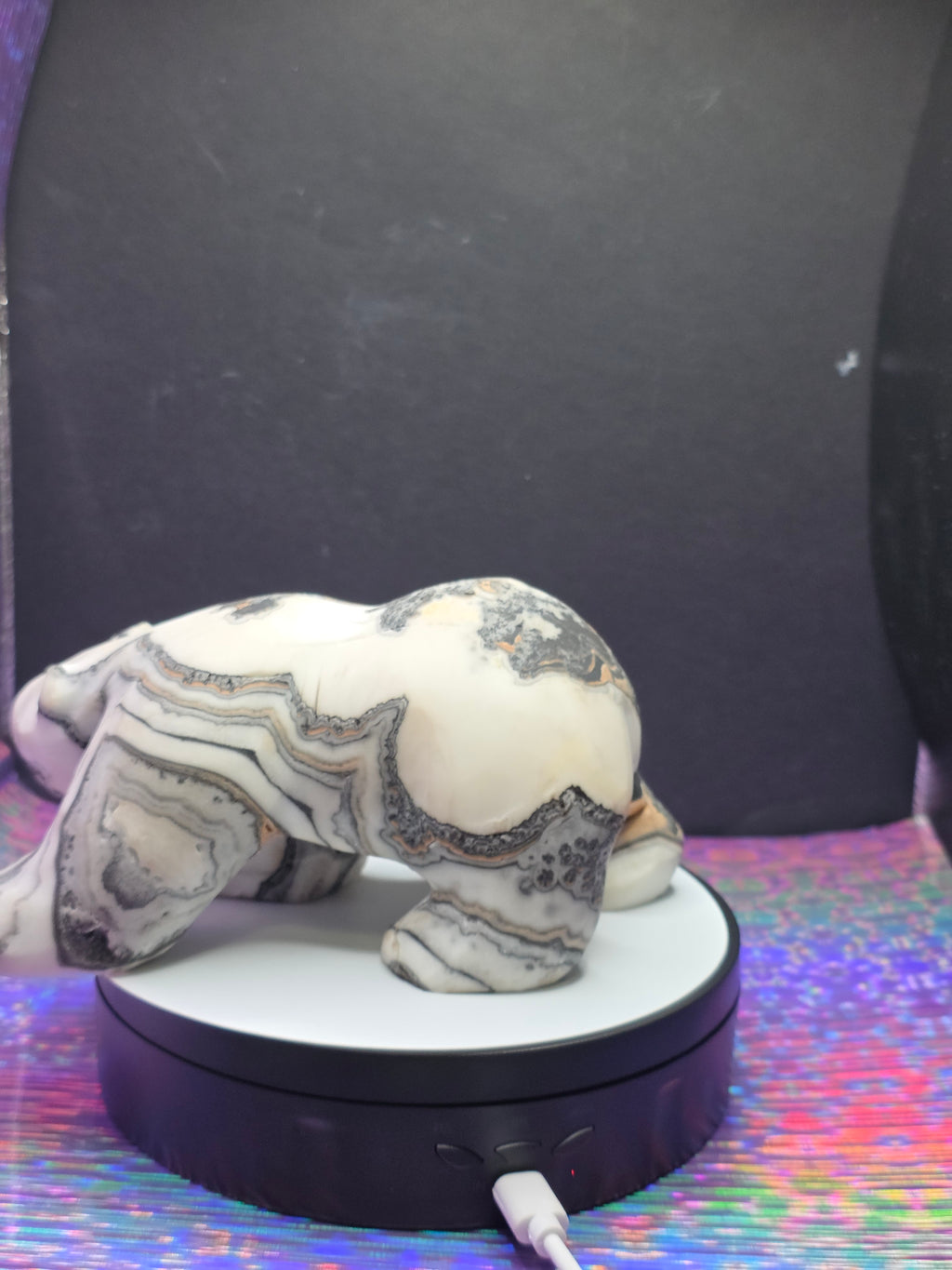 Dendritic Calcite Bear