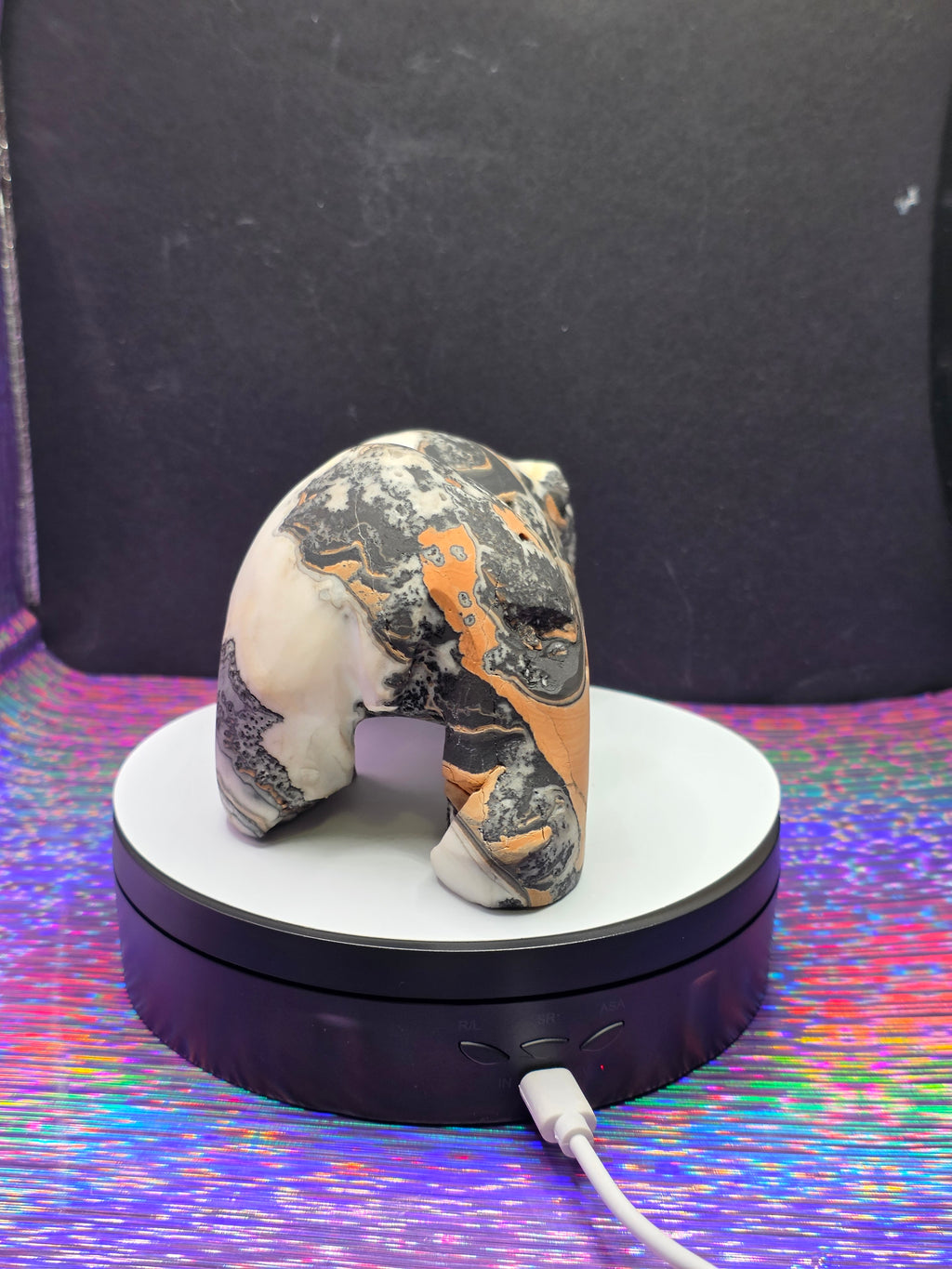 Dendritic Calcite Bear