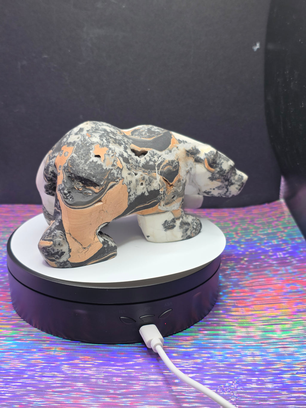 Dendritic Calcite Bear