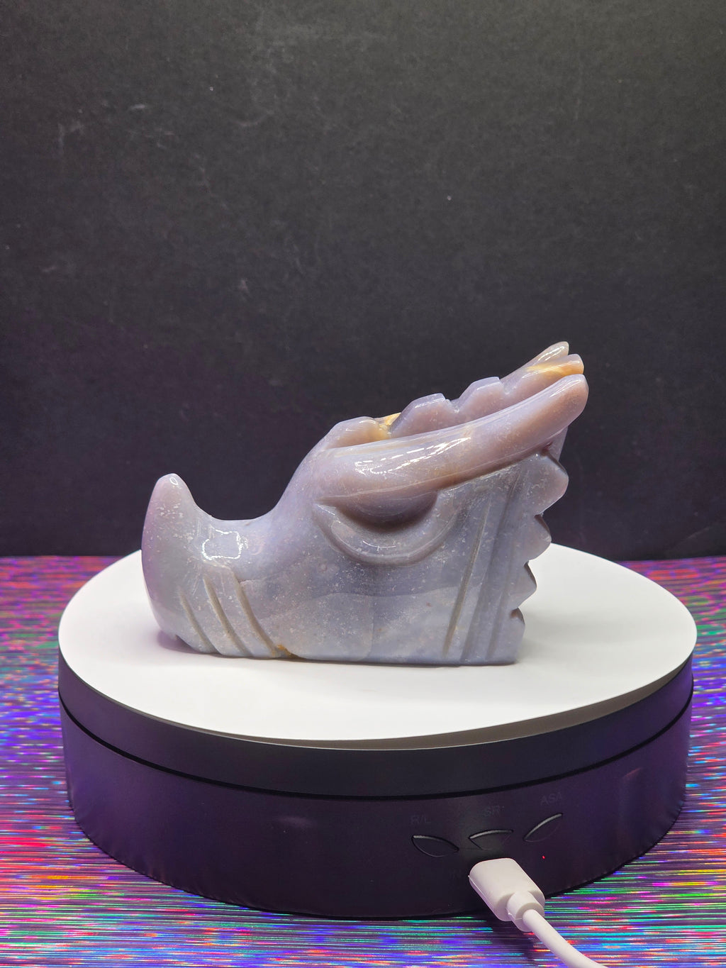 Chalcedony Dragon Head