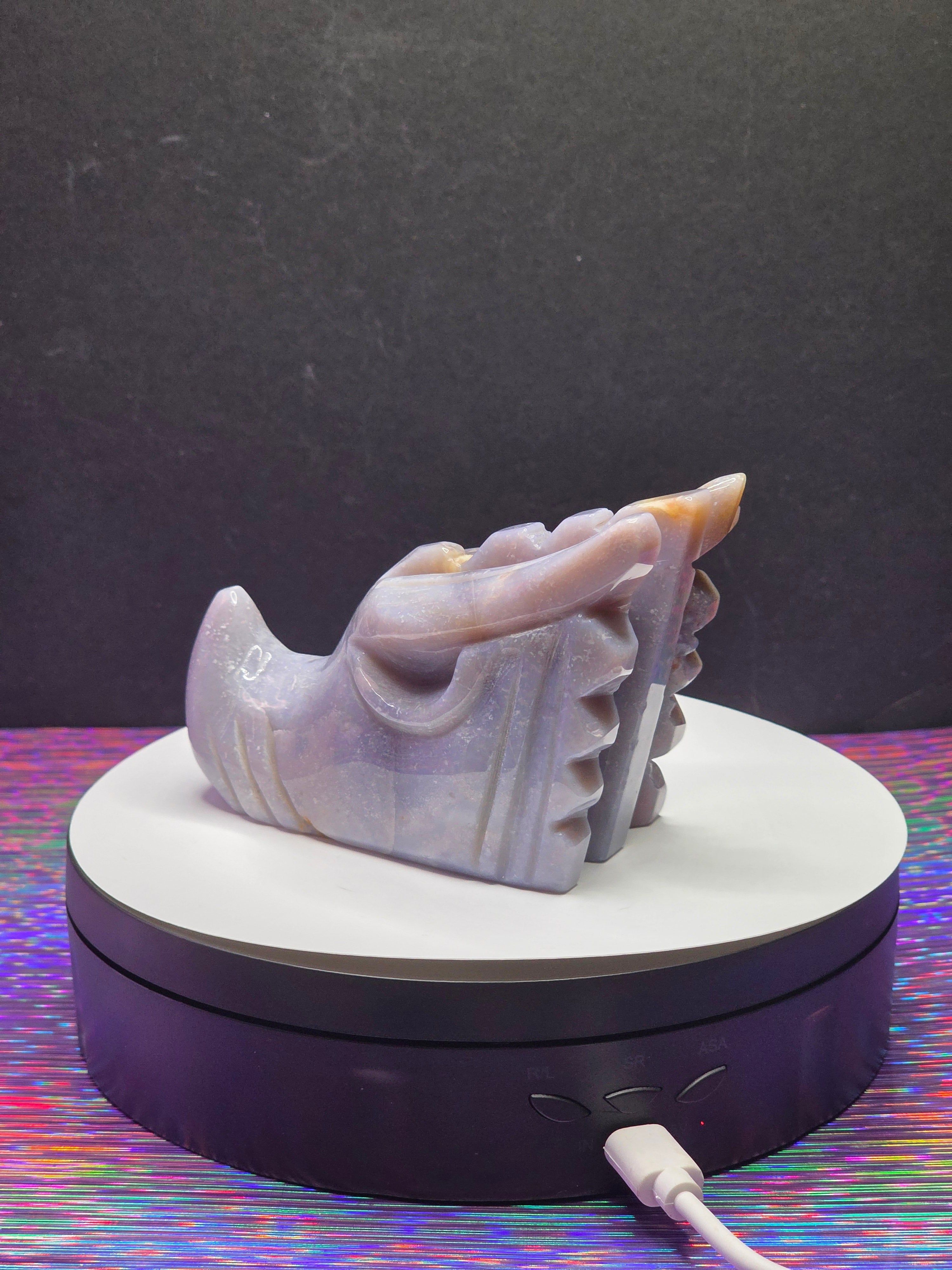 Chalcedony Dragon Head