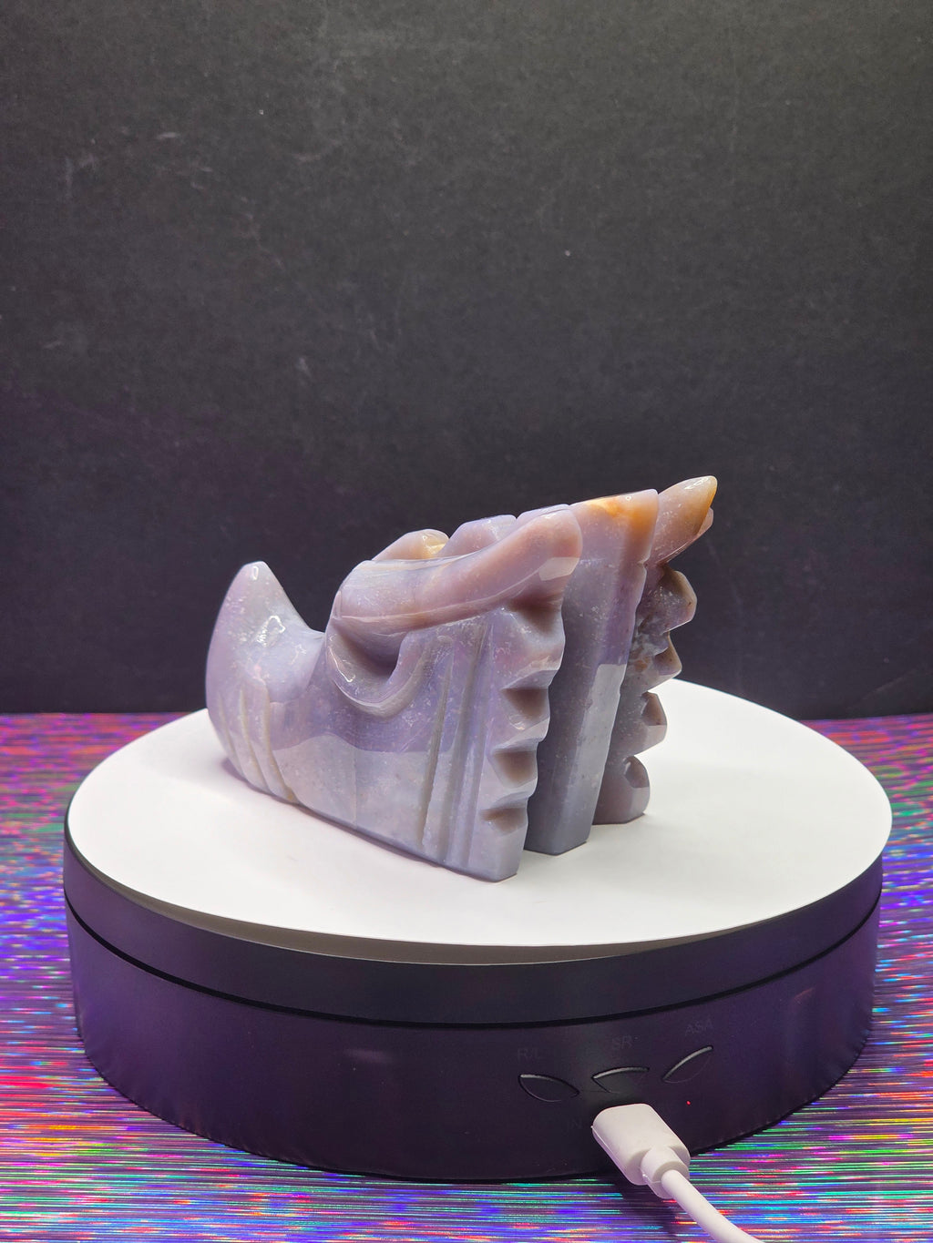 Chalcedony Dragon Head