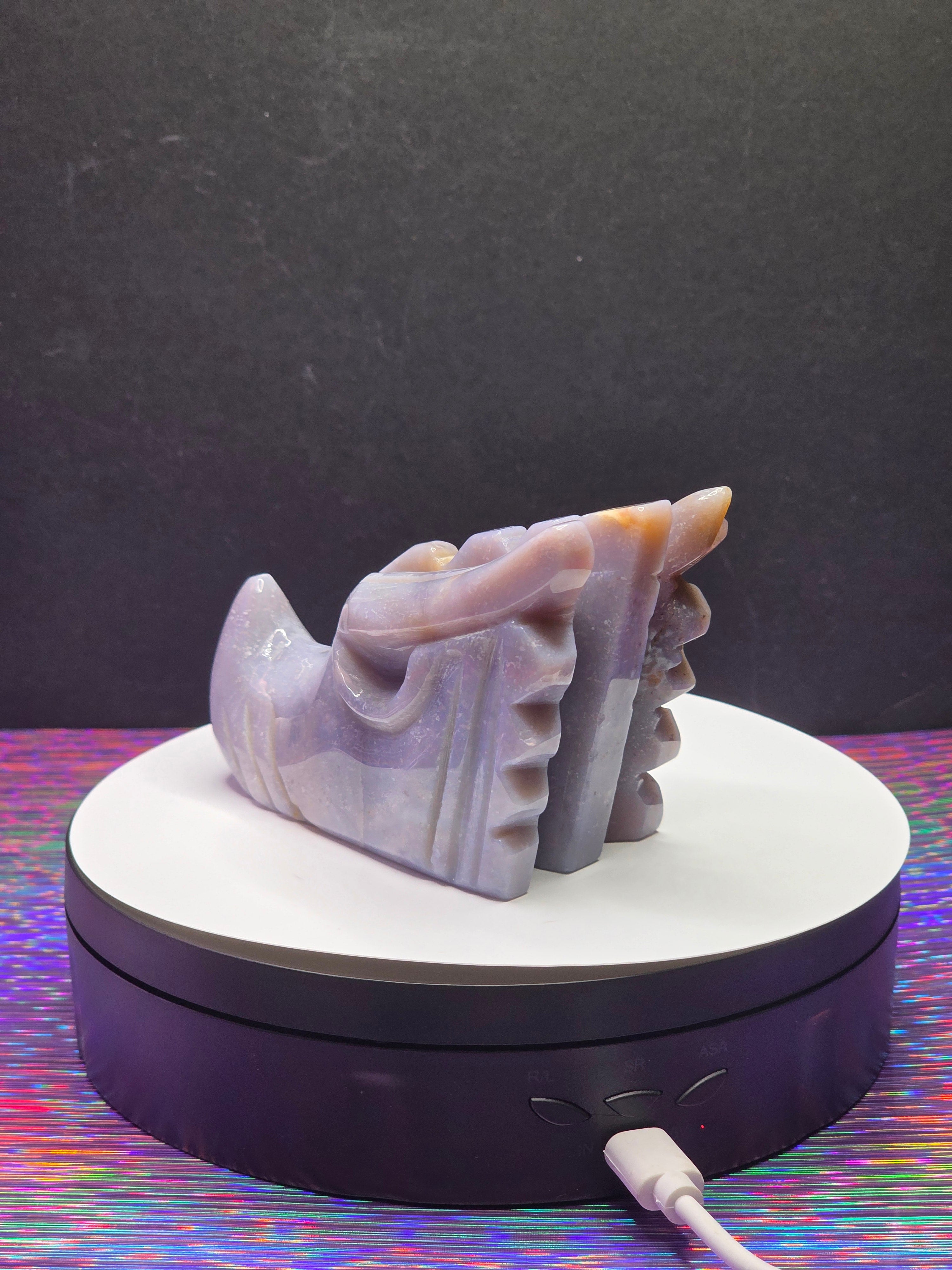 Chalcedony Dragon Head
