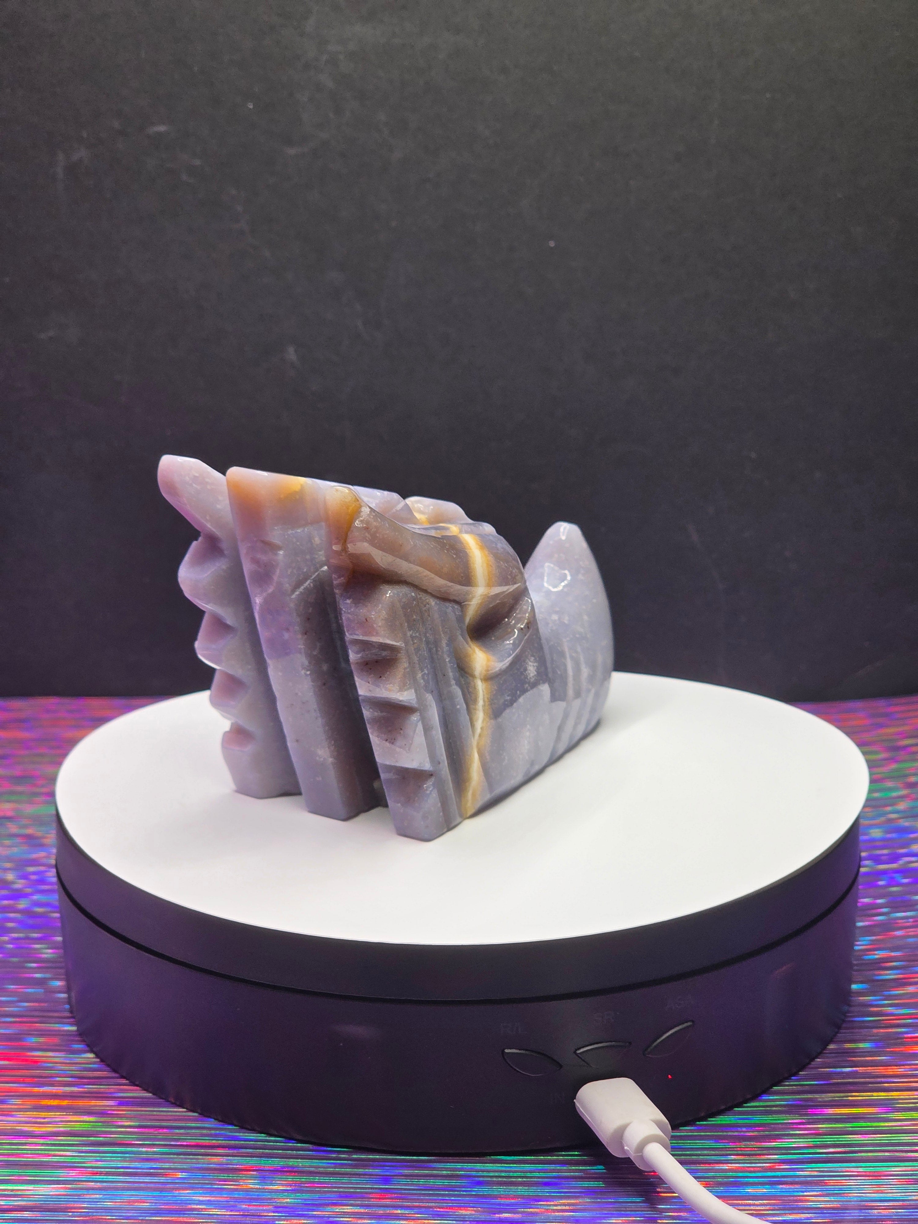 Chalcedony Dragon Head