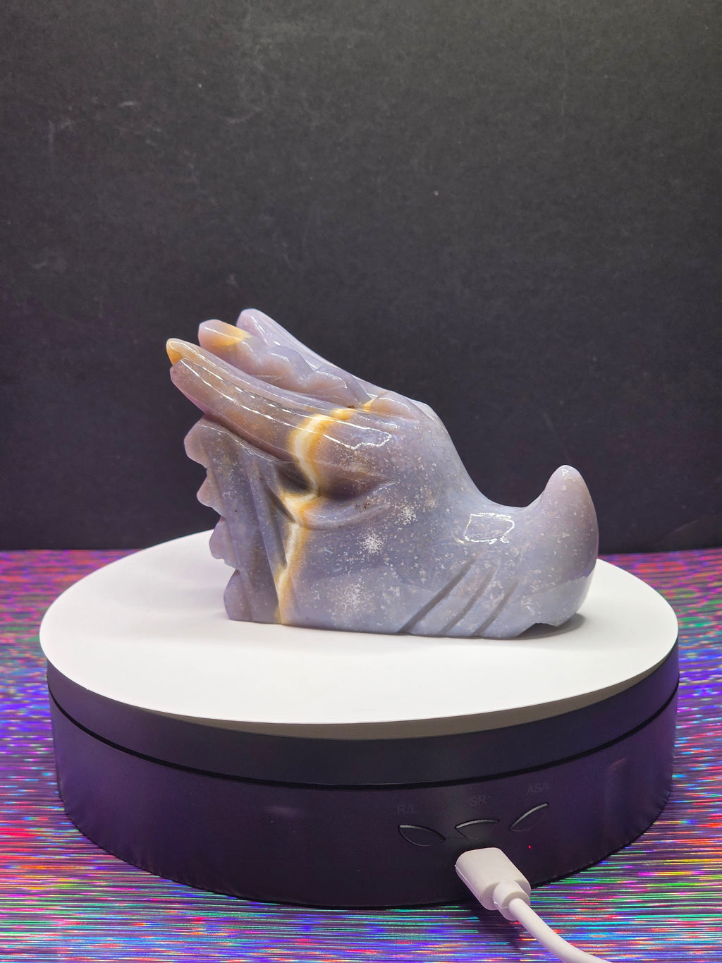 Chalcedony Dragon Head